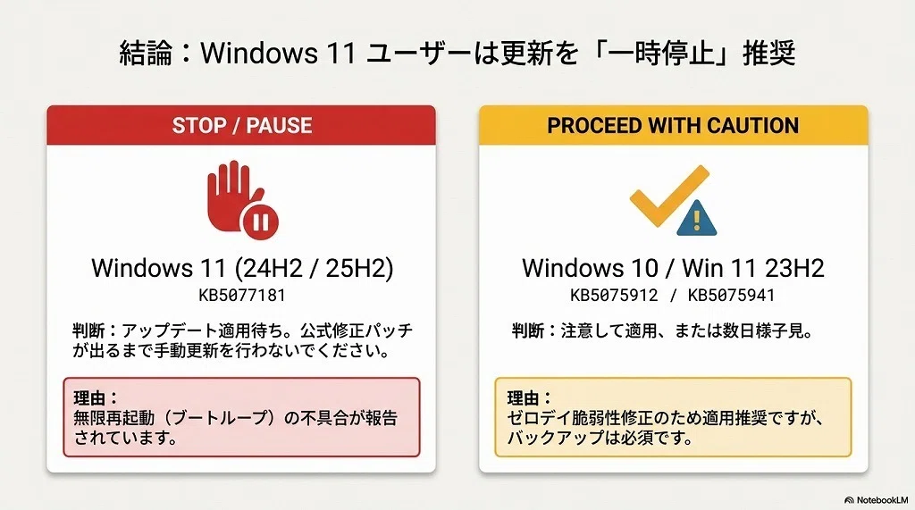 無限再起動】2026年2月 Windows Update情報まとめ｜ゼロデイ脆弱性の