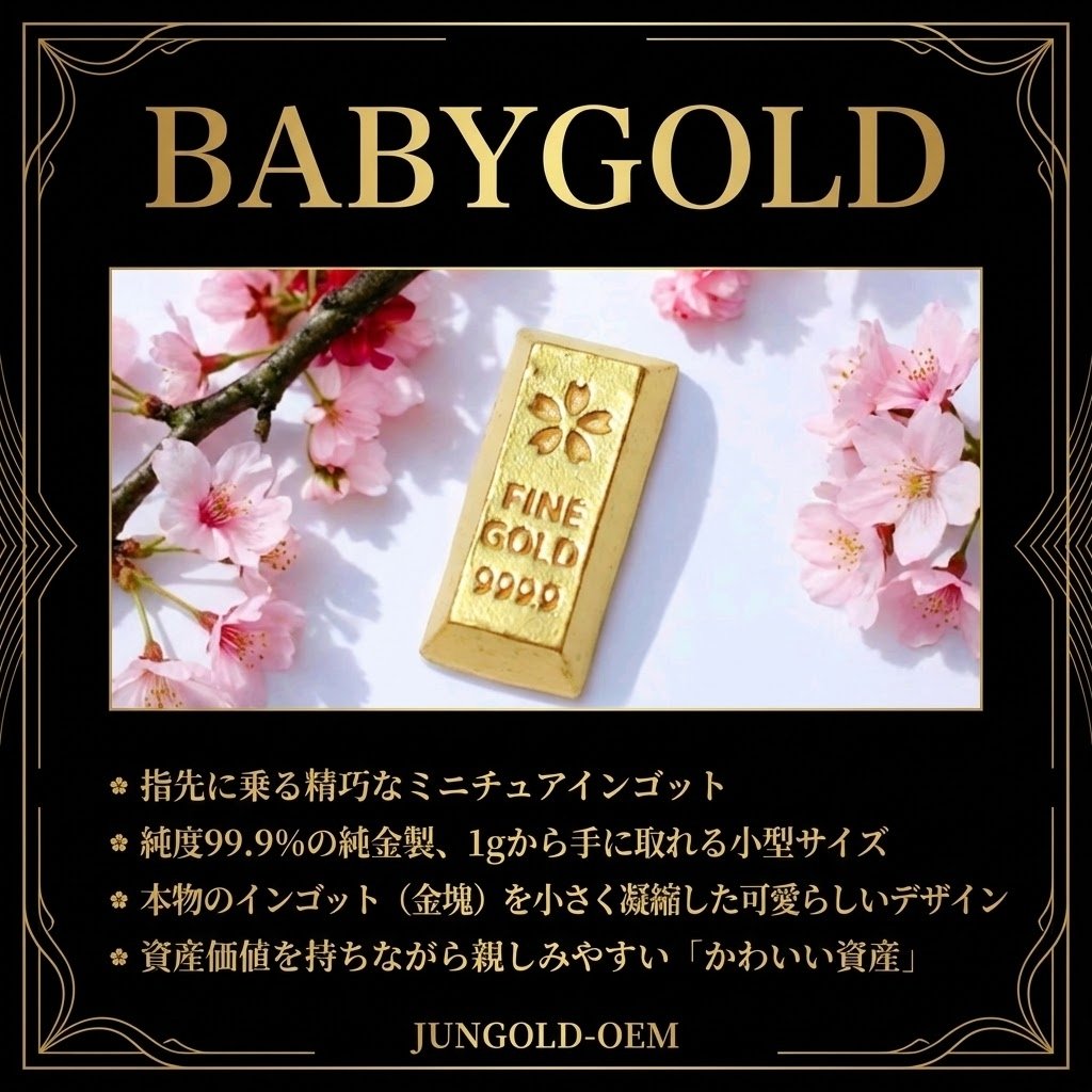 法人様個人様】記念品や特別品に【純金】はいかがでしょうか？。金相場