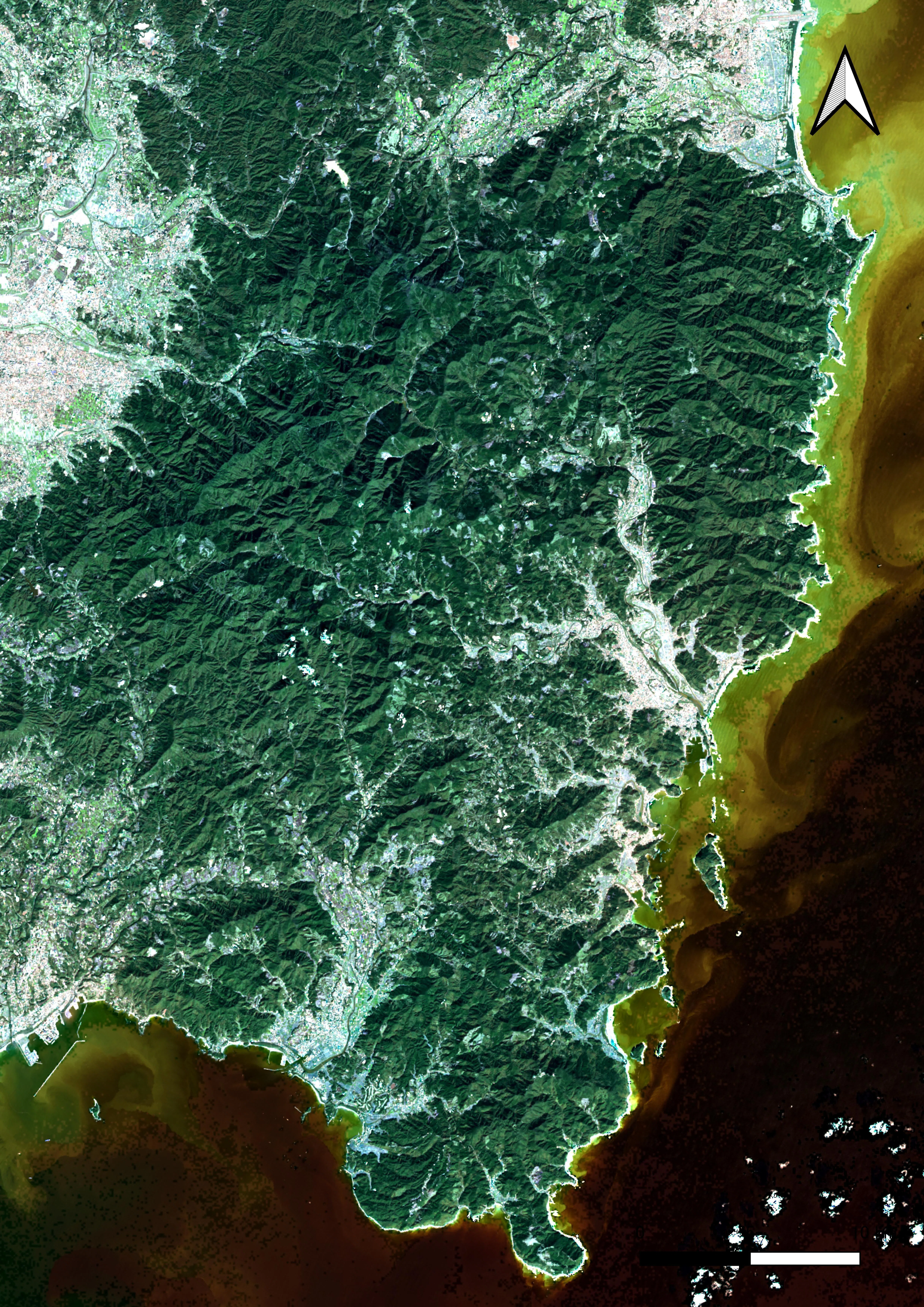 宮崎県の地質概略図｜nagachico
