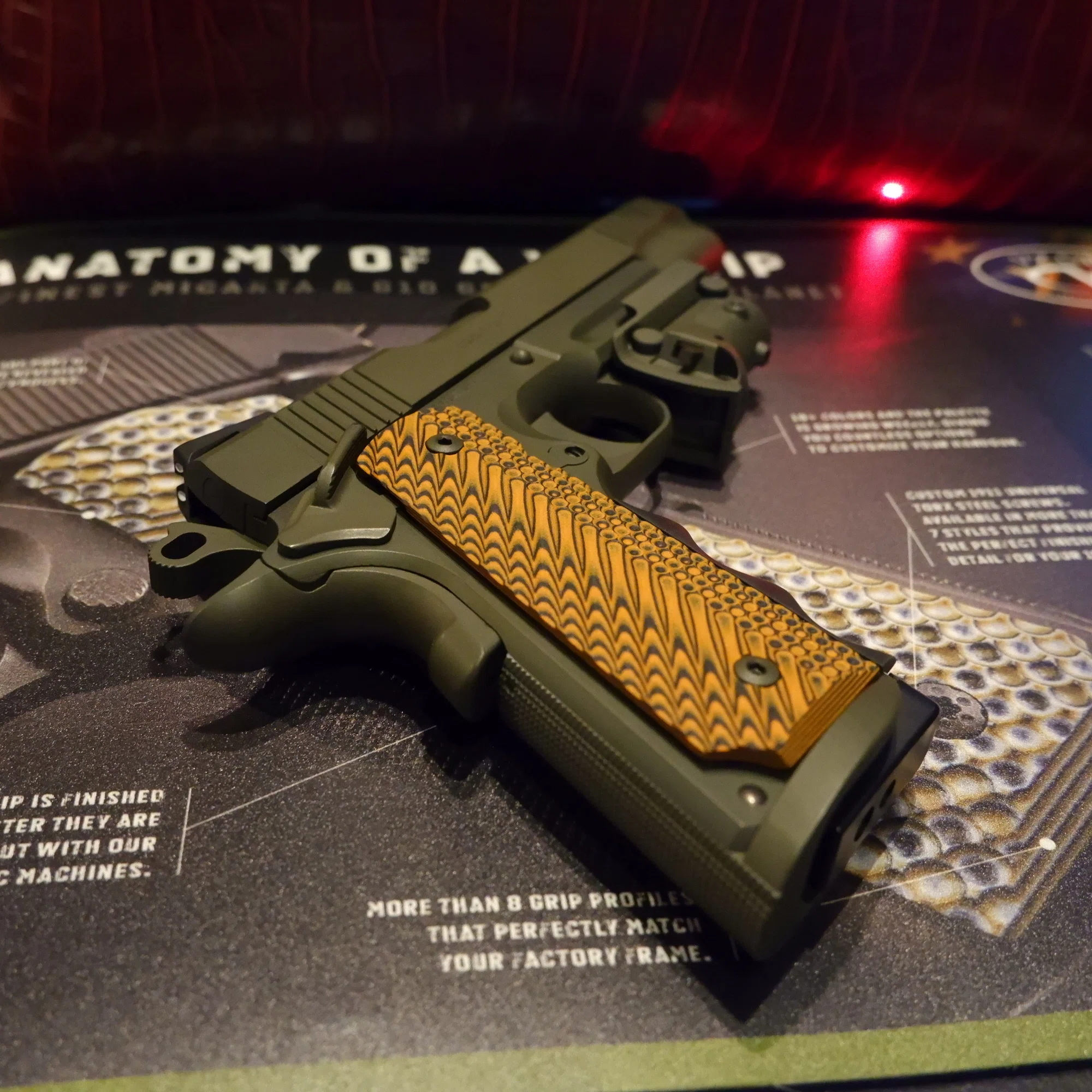 東京マルイ M45A1 COLT COMBAT UNIT Morelia viridis Orangeblack｜浪来