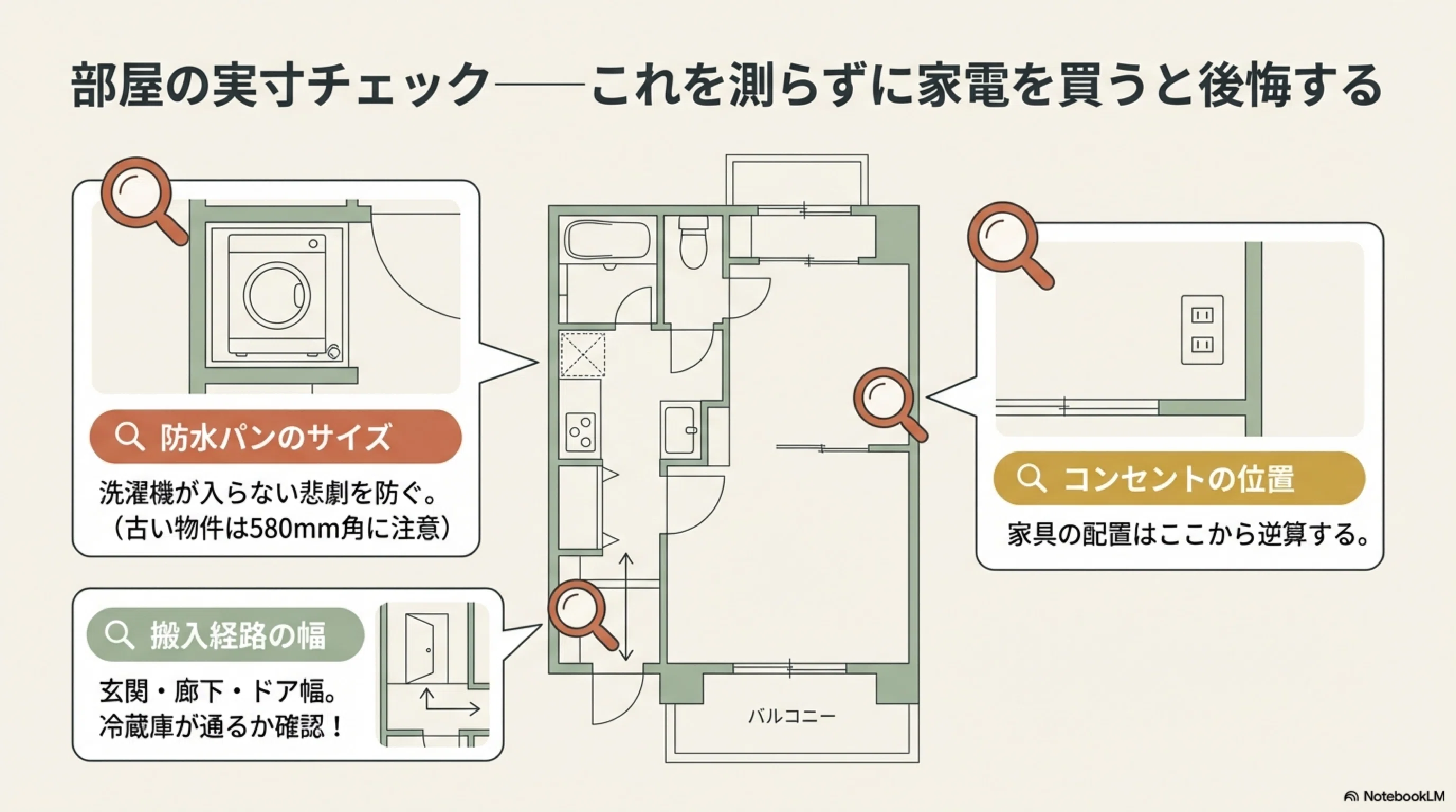 初日に要るのは実は10数点だけ！一人暮らし準備の買い物リスト 