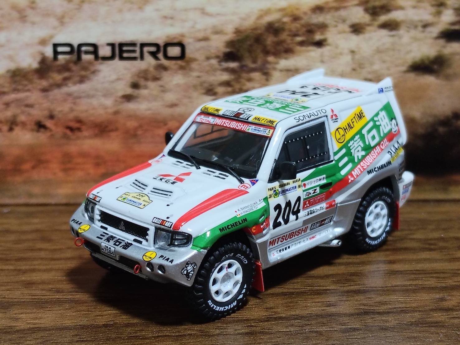 INNO64 1/64 MITSUBISHI PAJERO EVOLUTION #204 