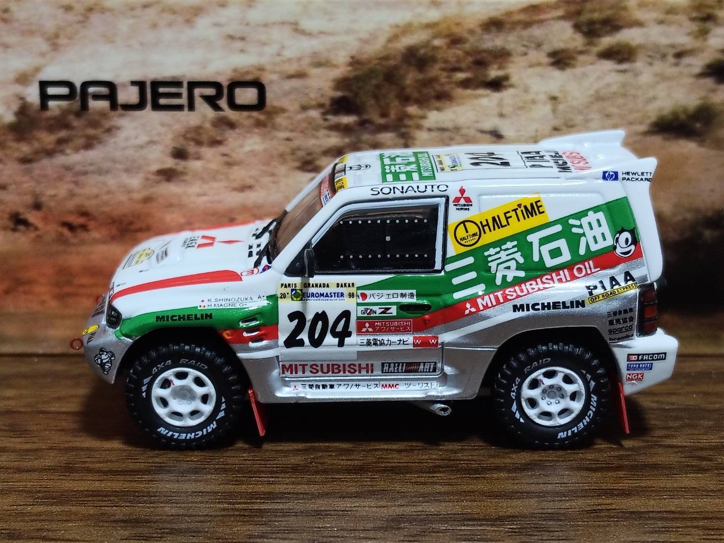 INNO64 1/64 MITSUBISHI PAJERO EVOLUTION #204 