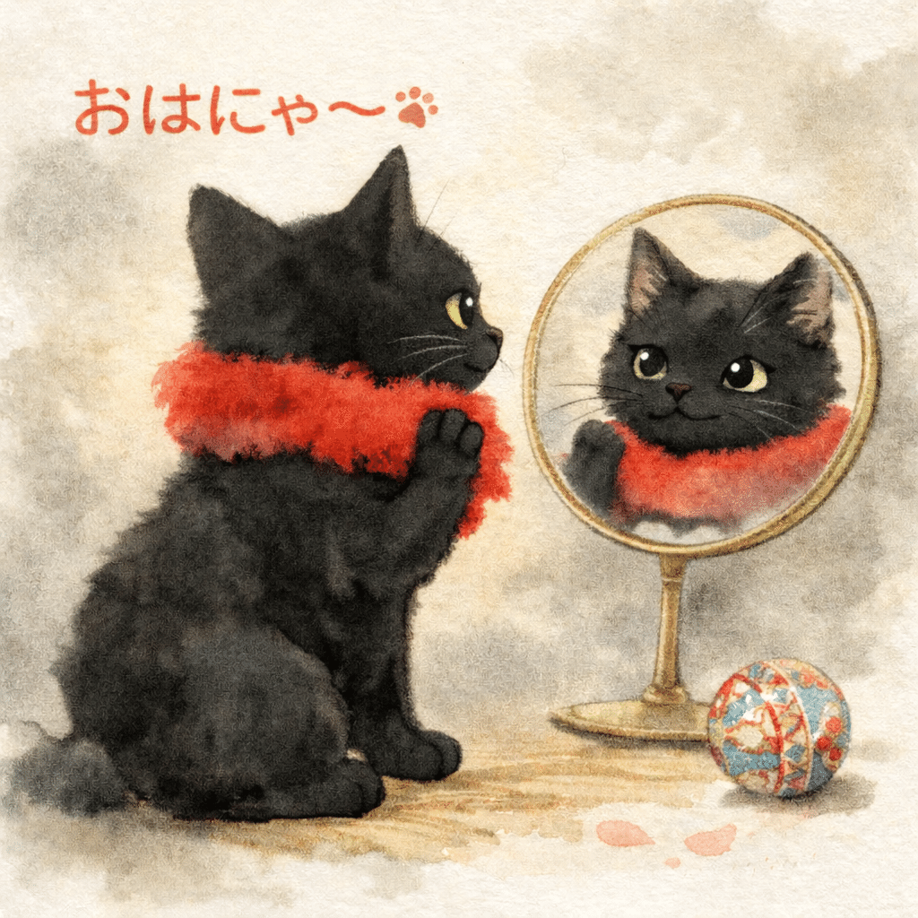 おはにゃ〜(ΦωΦ) ちょっと整えとくにゃ｜猫の手パワー