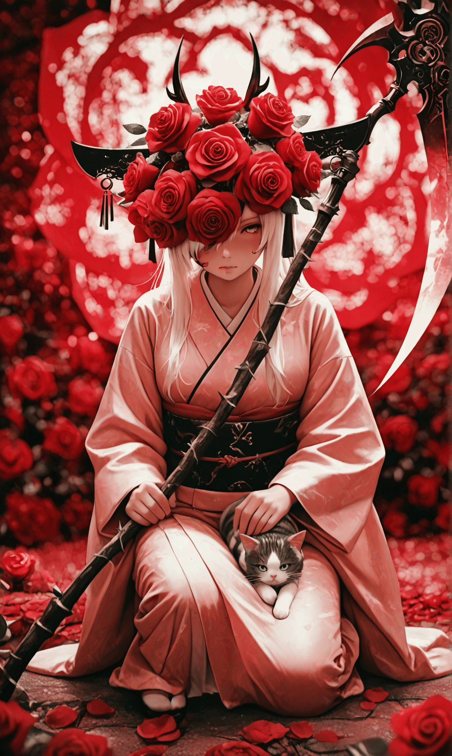 好きな絵を描く）｜にゃんですか?｜PixAI｜Stable Diffusion｜SDXL