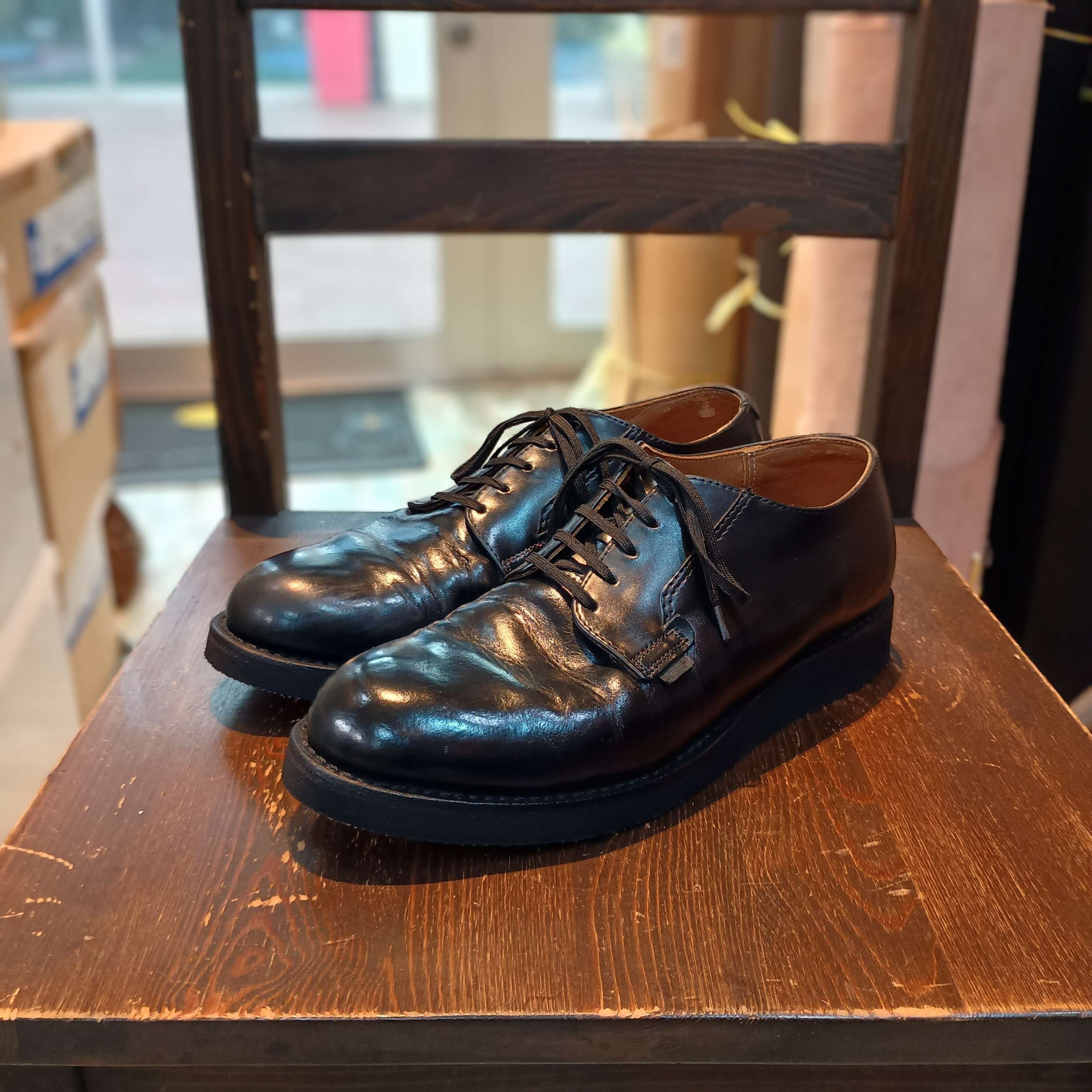 Resole/ソールカスタム】Red Wing#101 Postman OX+vibram#1002｜CREA