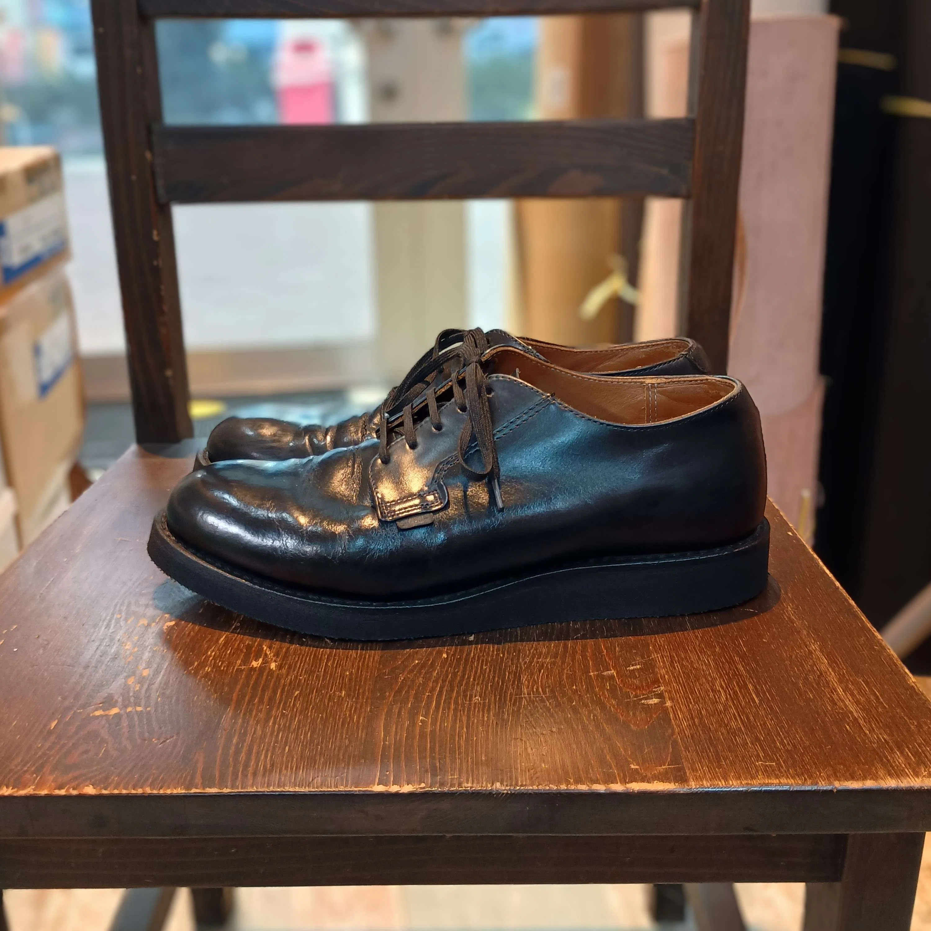 Resole/ソールカスタム】Red Wing#101 Postman OX+vibram#1002｜CREA