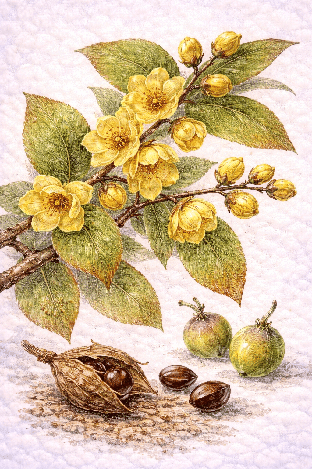 蝋梅のトリビア｜黒ザクラ