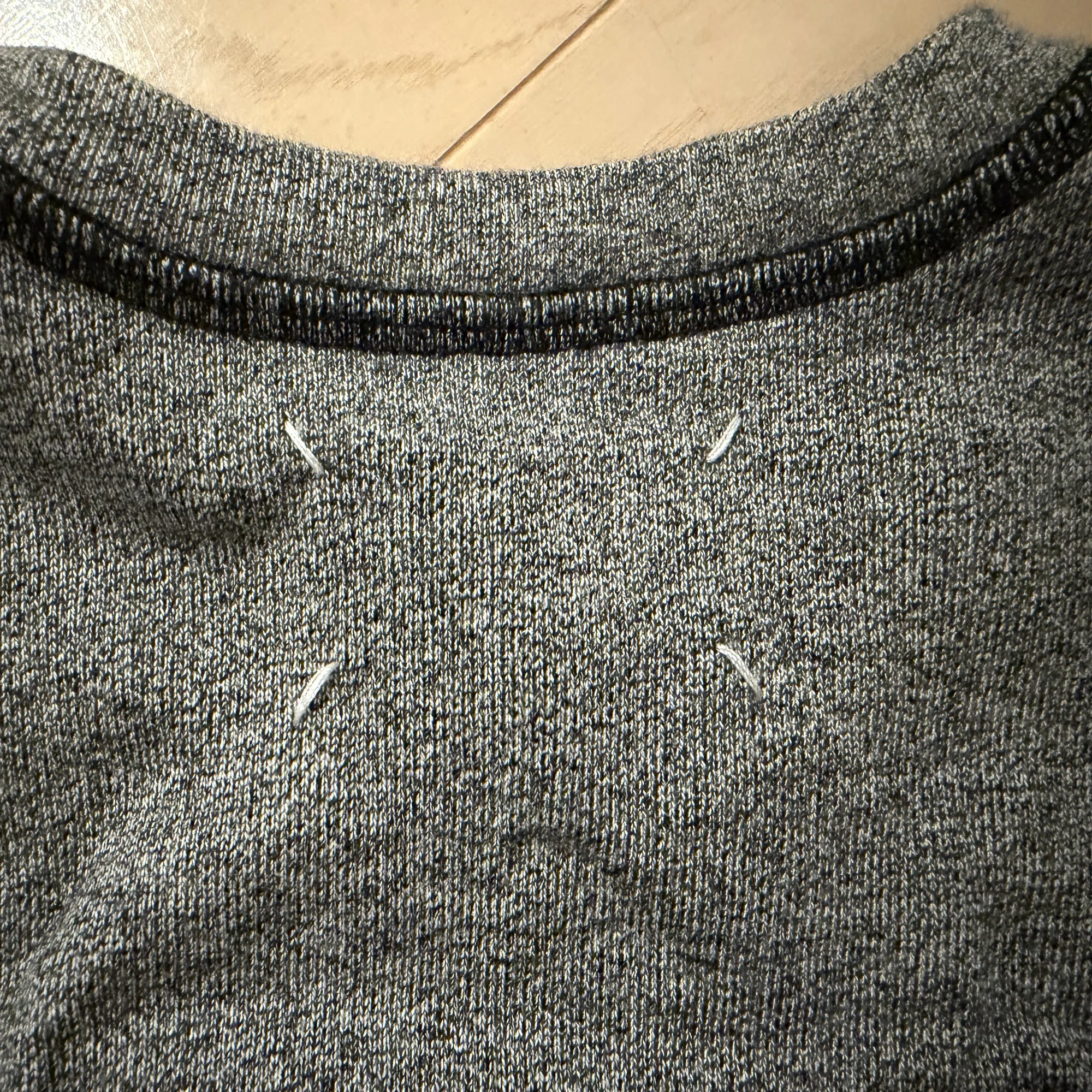 15SS Maison Martin Margiela 14 エルボーパッチスウェット｜YUKI
