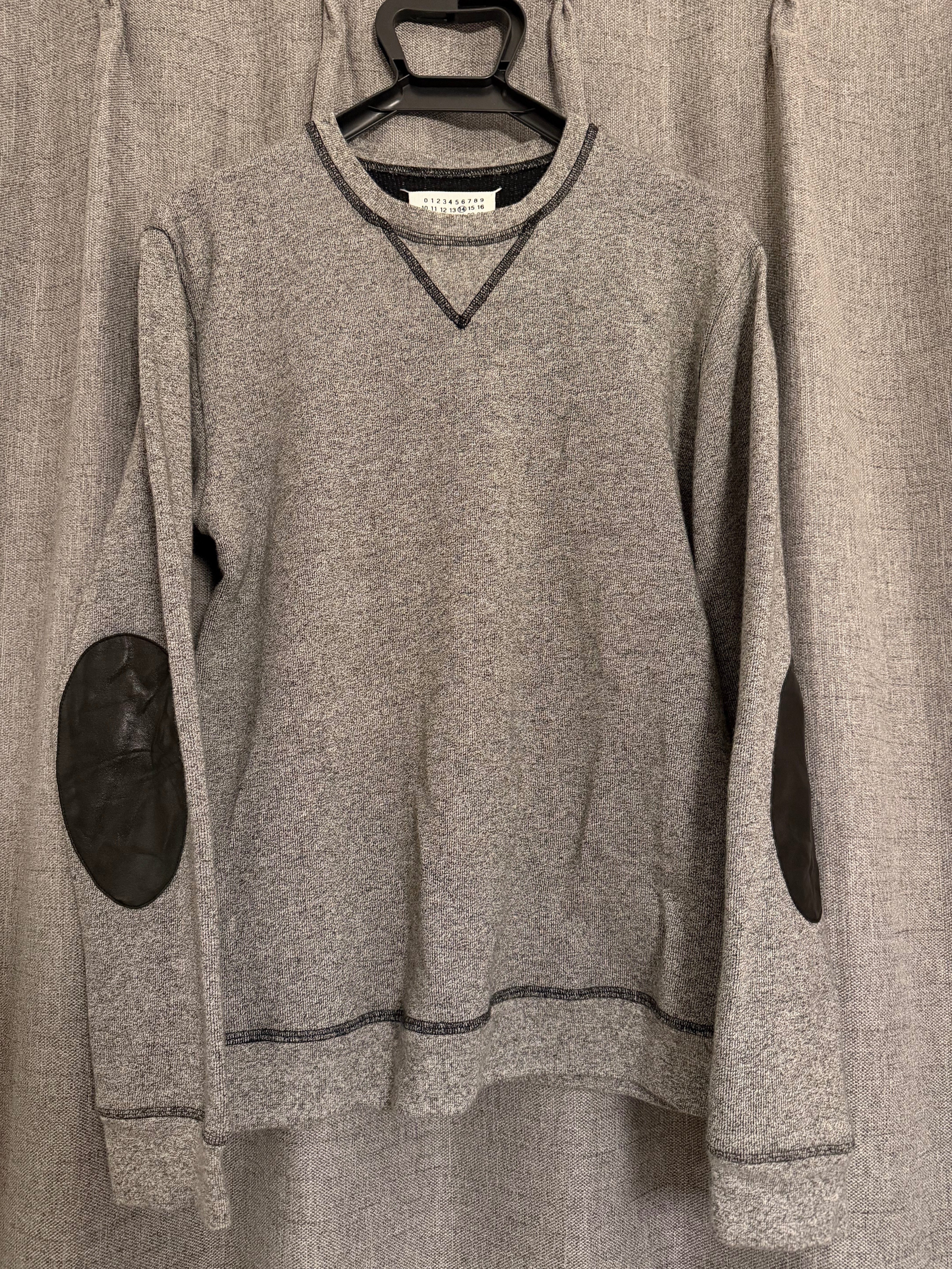 15SS Maison Martin Margiela 14 エルボーパッチスウェット｜YUKI