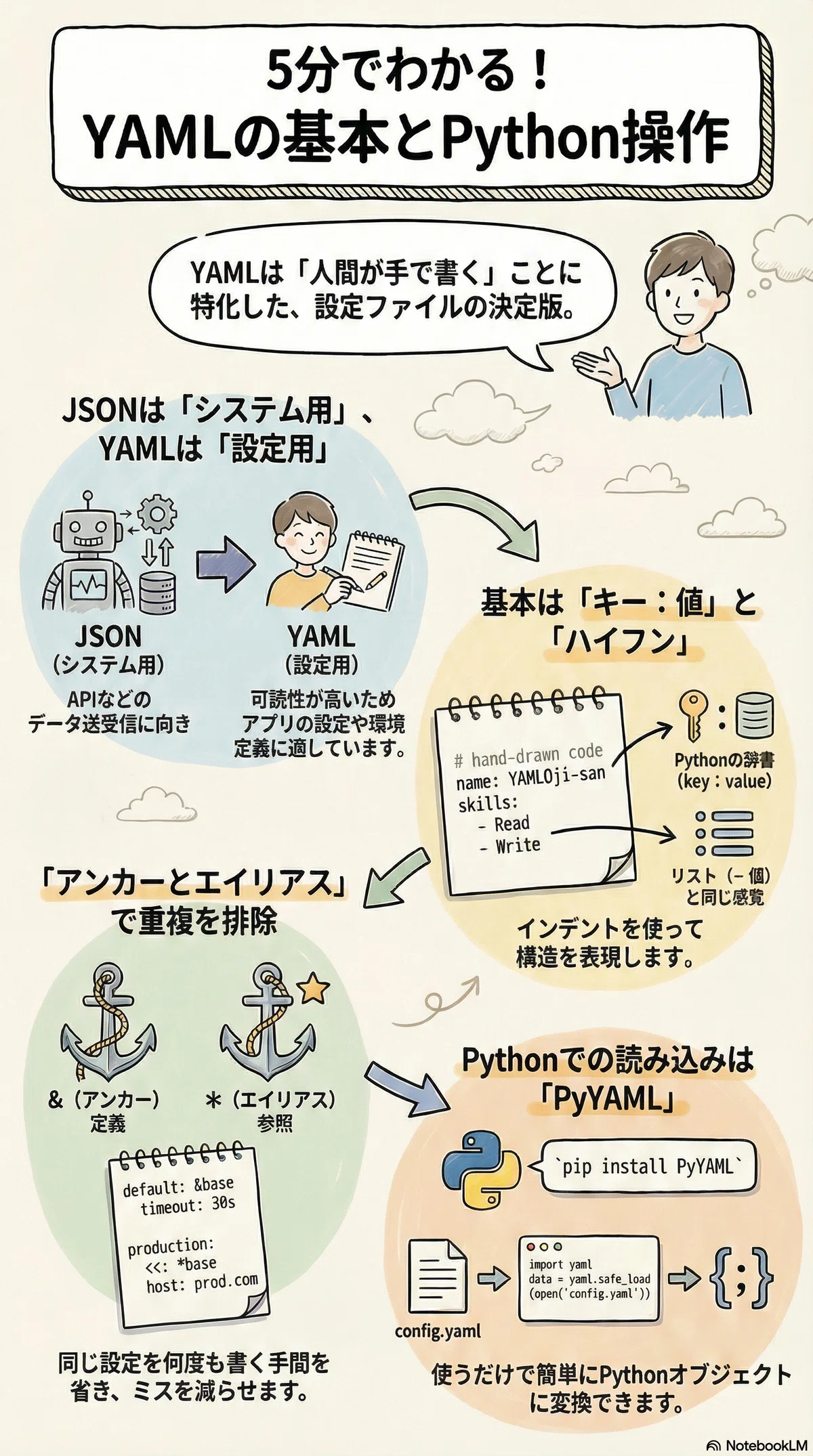 .YS【プロフィール要確認】専用 Pythonサイト要約_サプーYT_【エンジニア必見】設定ファイルにYAMLが