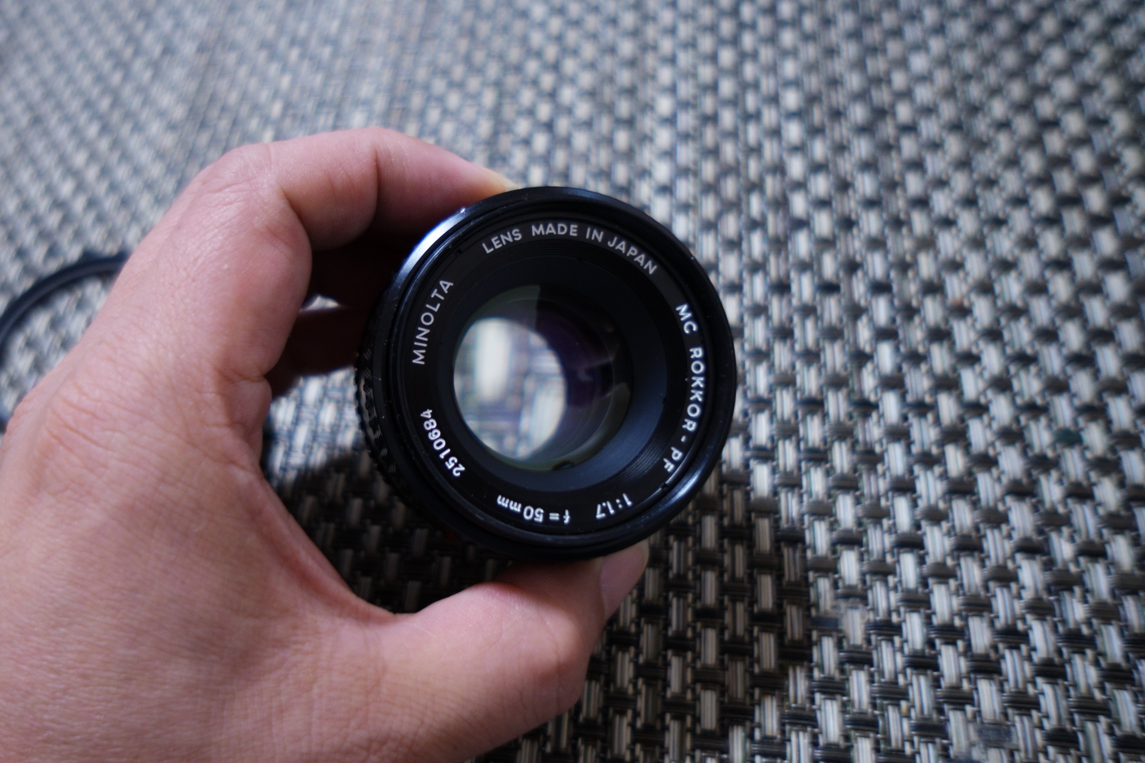 オールドレンズのメンテナンス】MINOLTA MC ROKKOR-PF 50mm f1.7｜arataman