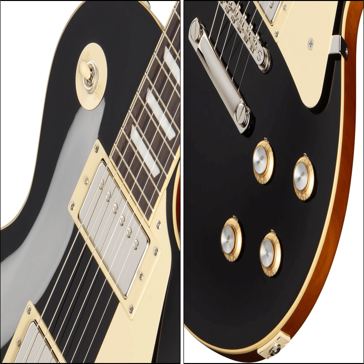 精悍なエボニーTOP！エピフォンによる1960sスタイル・レスポール