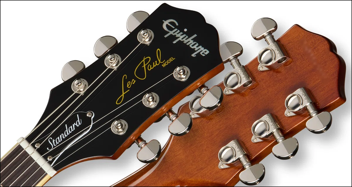 Dashing Ebony TOP! 1960s Style Les Paul Standard by Epiphone