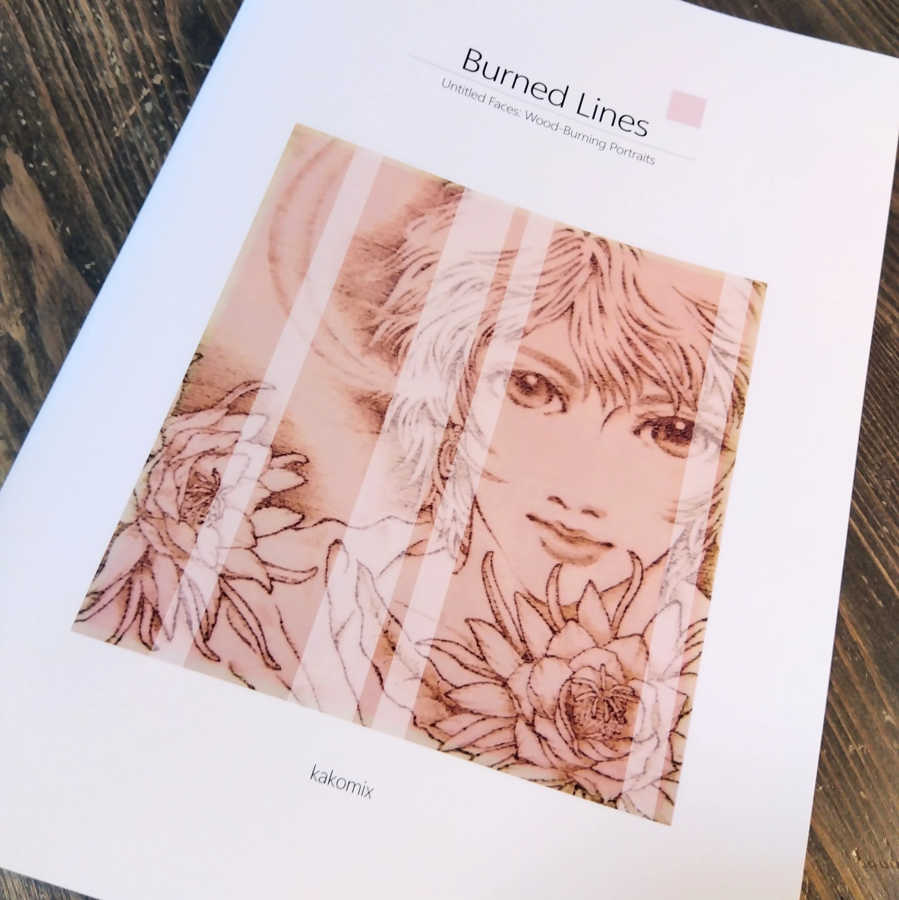 ウッドバーニング作品集をZINEで作りました。｜かこみっくす＠ウッド