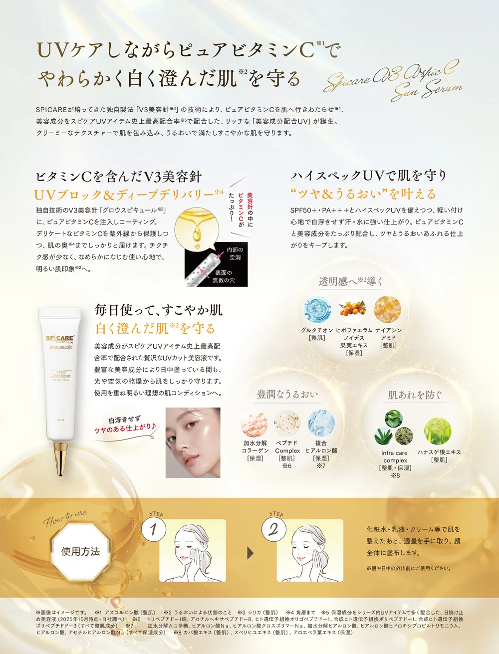 V3 VSPIC Cサンセラム新発売記念キャンペーン✨💎🌞｜エステサロンお