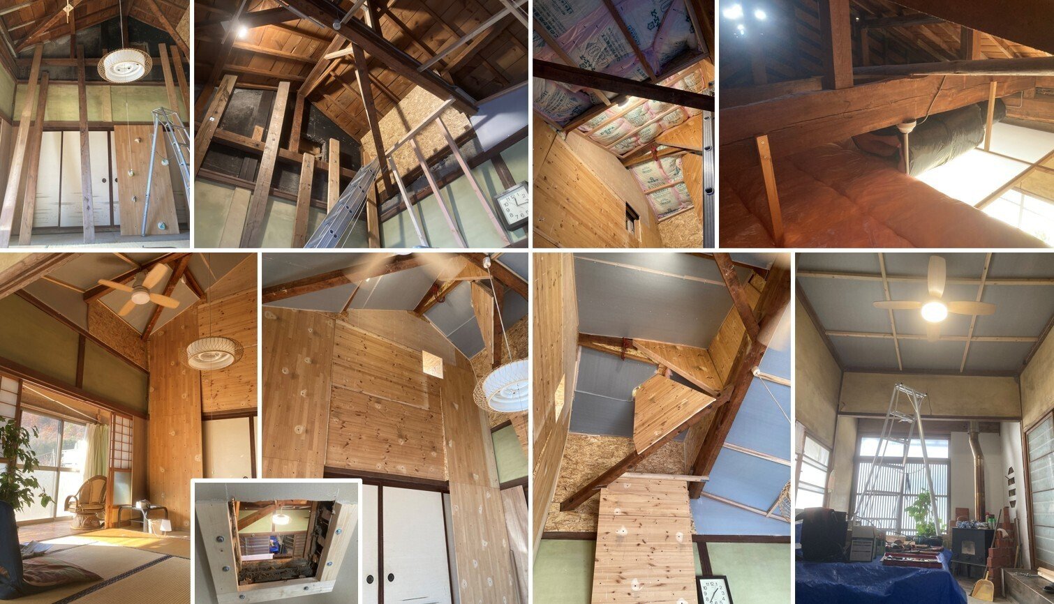 天井とクライミングボード　202511