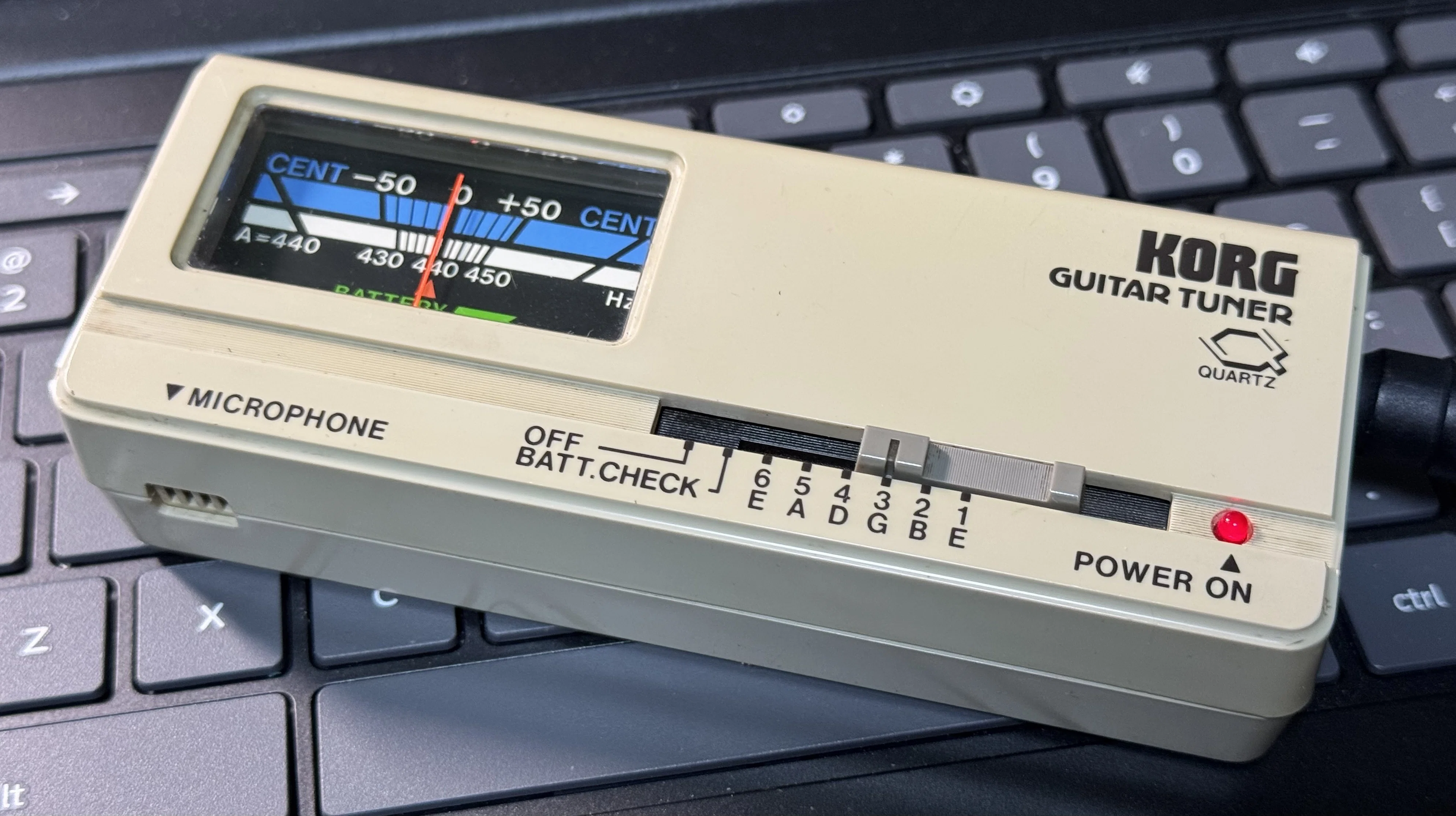 音楽を支えてくれるものたち（チューナー）｜まんぼう