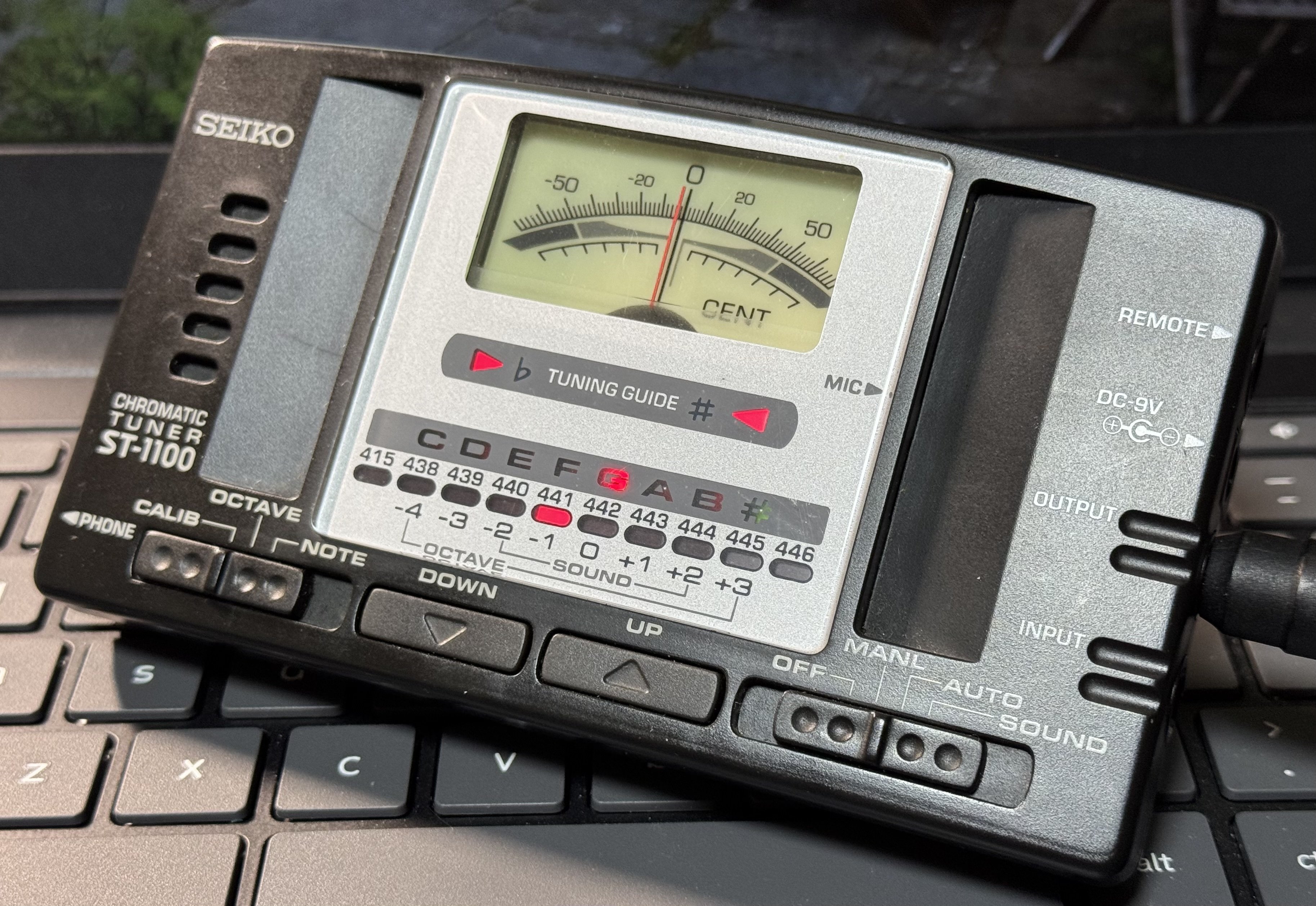 音楽を支えてくれるものたち（チューナー）｜まんぼう