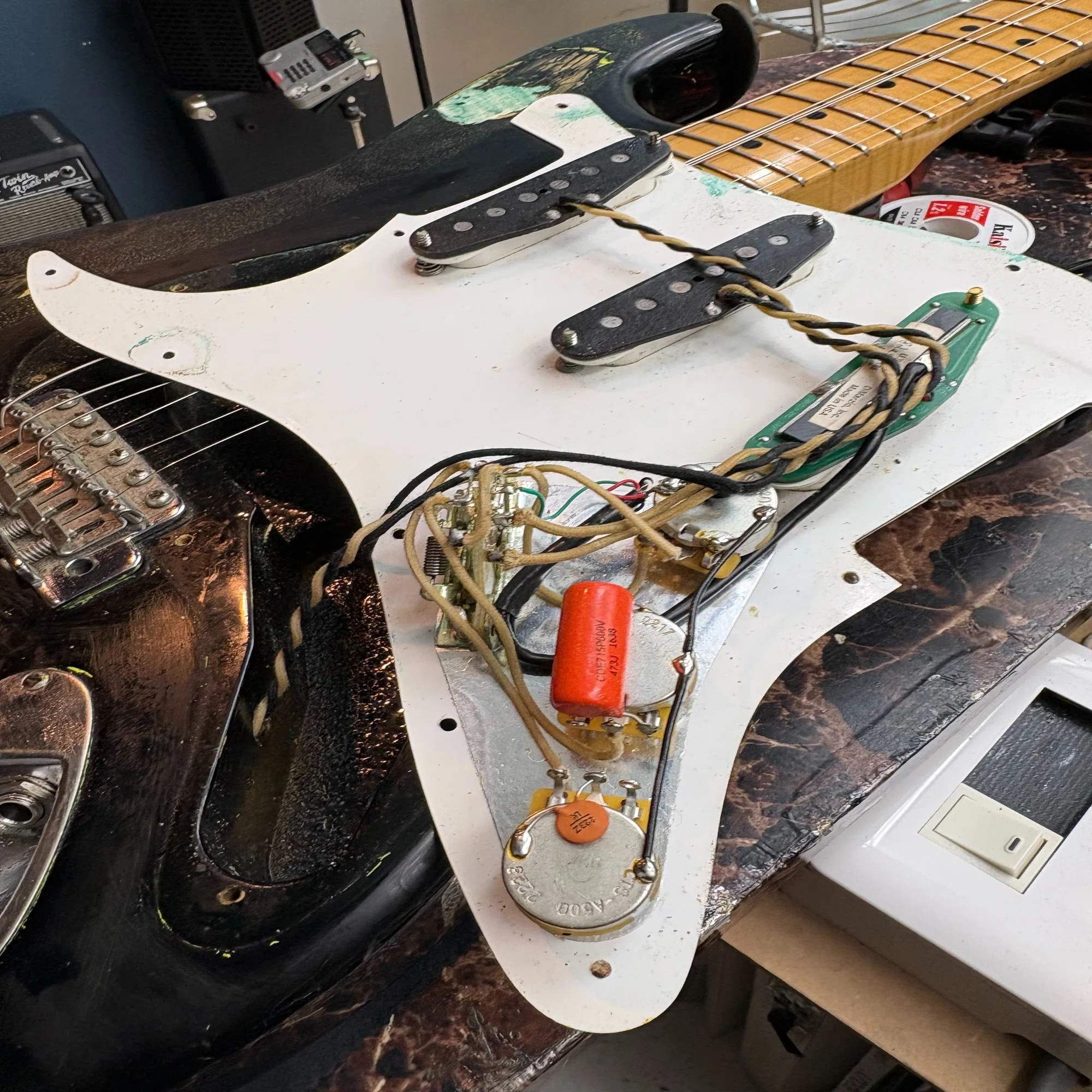 ?“Fender ストラトキャスター”メンテナンス記録（2026/2/19）｜音楽 