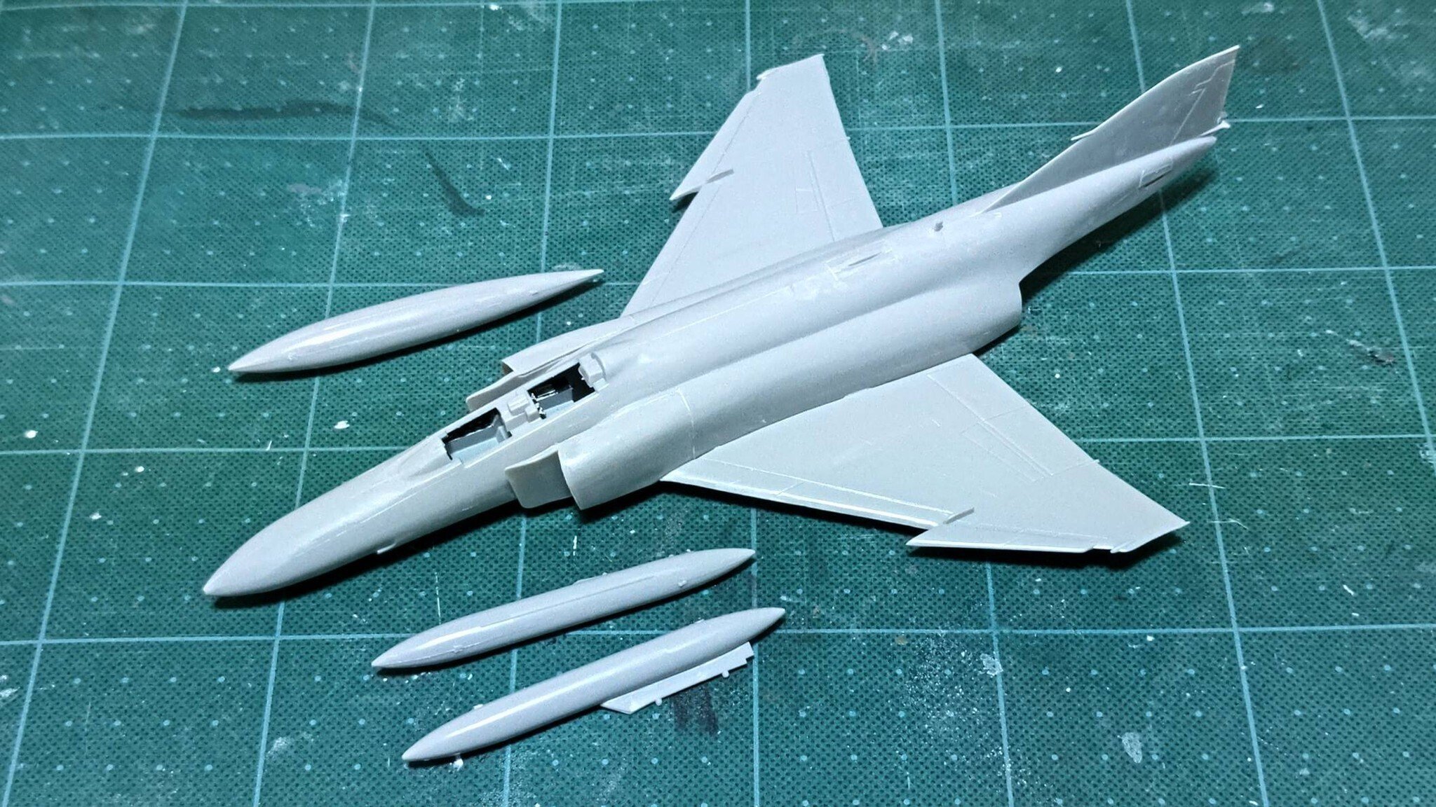 いい歳こいたおっさんが久しぶりにプラモデルを作る話 その43 F-4E