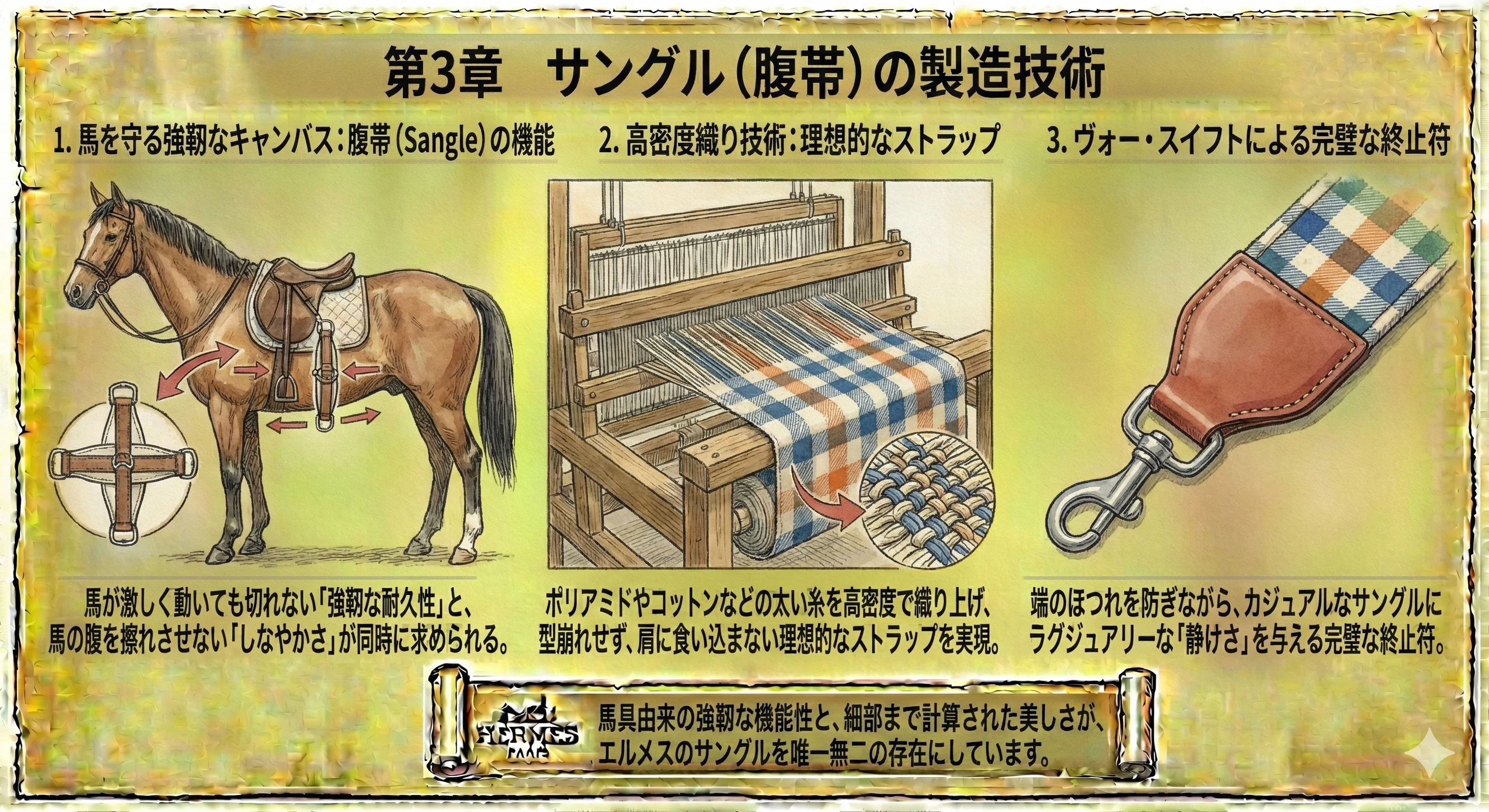 HERMES エルメス quadrilleカドリーユ キーリング ヴィンテージ HERMES