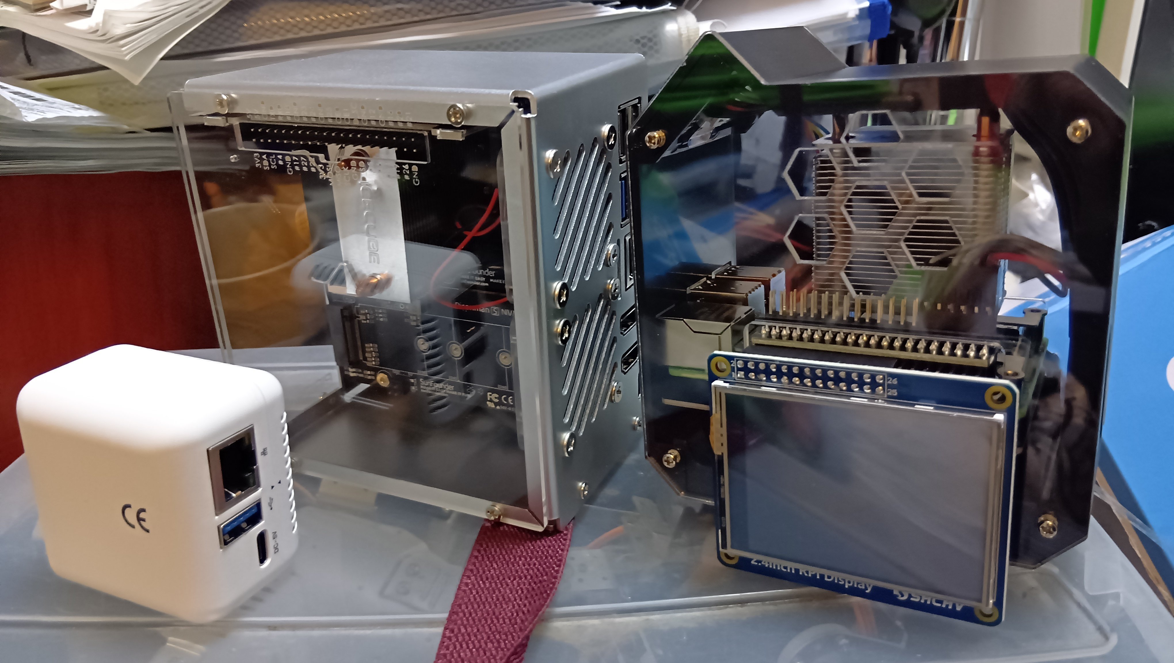 Raspberry pi 4B 4Gbをタワーケース に組む｜谷本淳、独立研究者の芸術