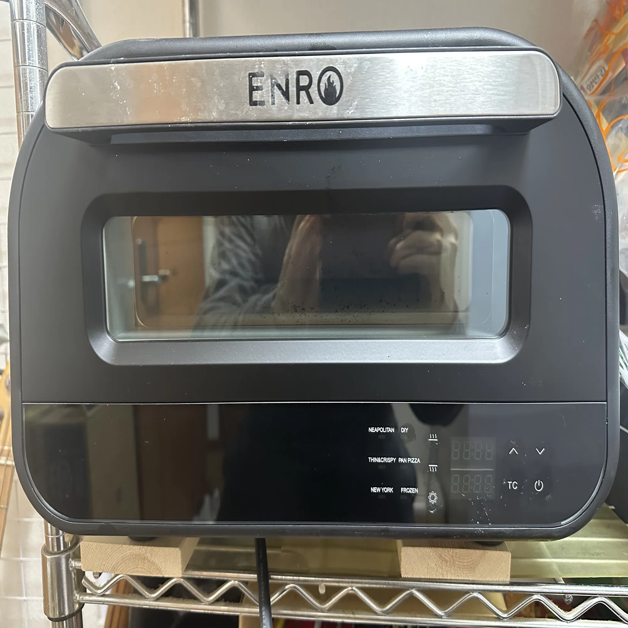 ENRO 家電ピザ窯 「電気式窯焼名人」の デカすぎるピザピールの収納 