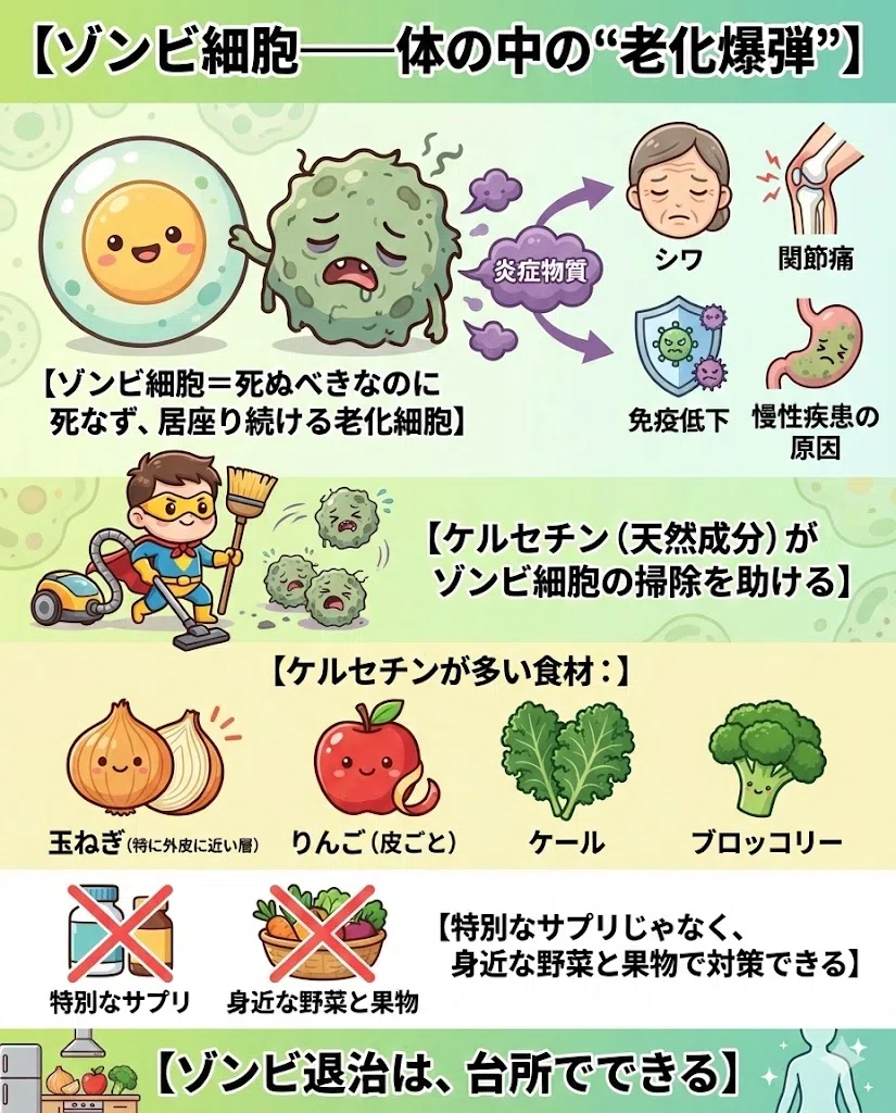 アンチエイジング 食事 老化 テロメア 炎症 長寿 科学