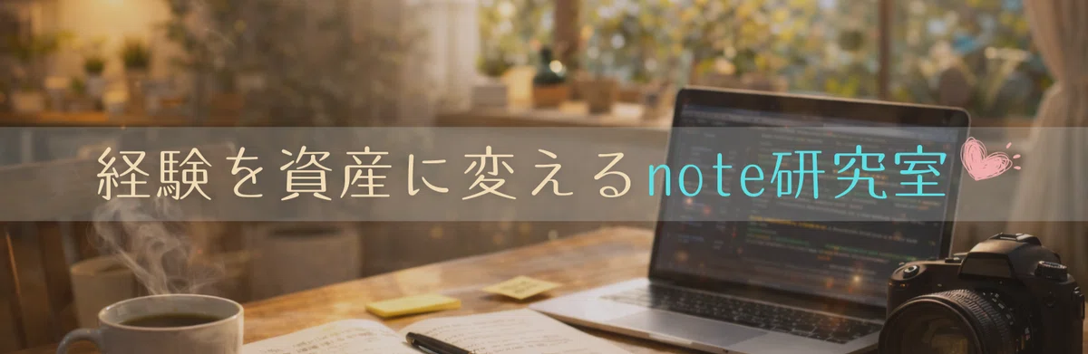 メンバーシップ経験を資産に変えるnote研究室アイキャッチ画像