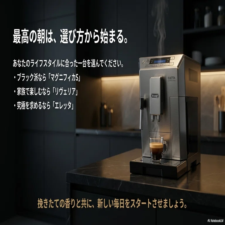 デロンギ全自動コーヒーメーカーの選び方完全ガイド｜失敗しない購入の