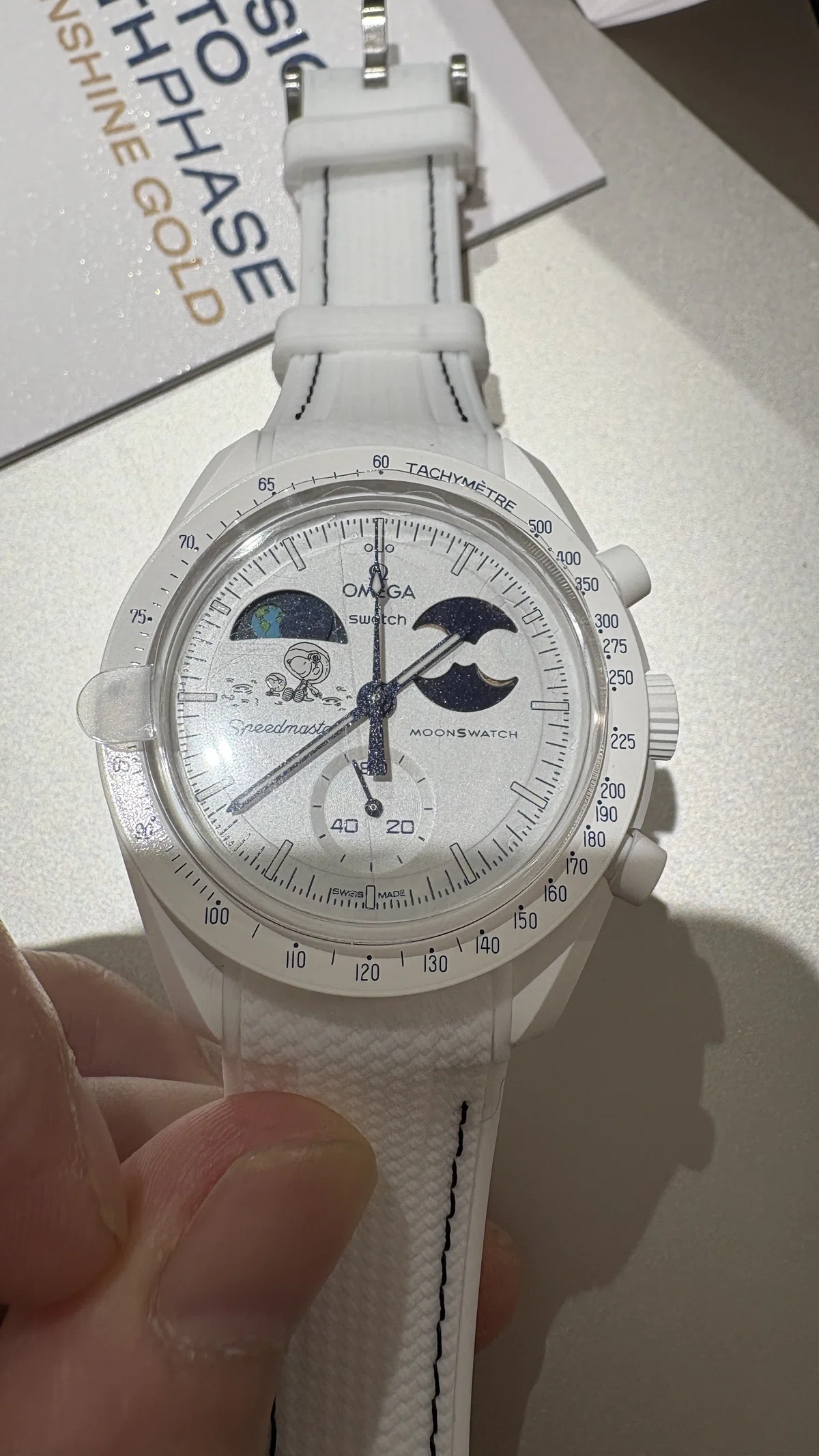 OMEGA SWATCH スヌーピー買った｜とりごーり