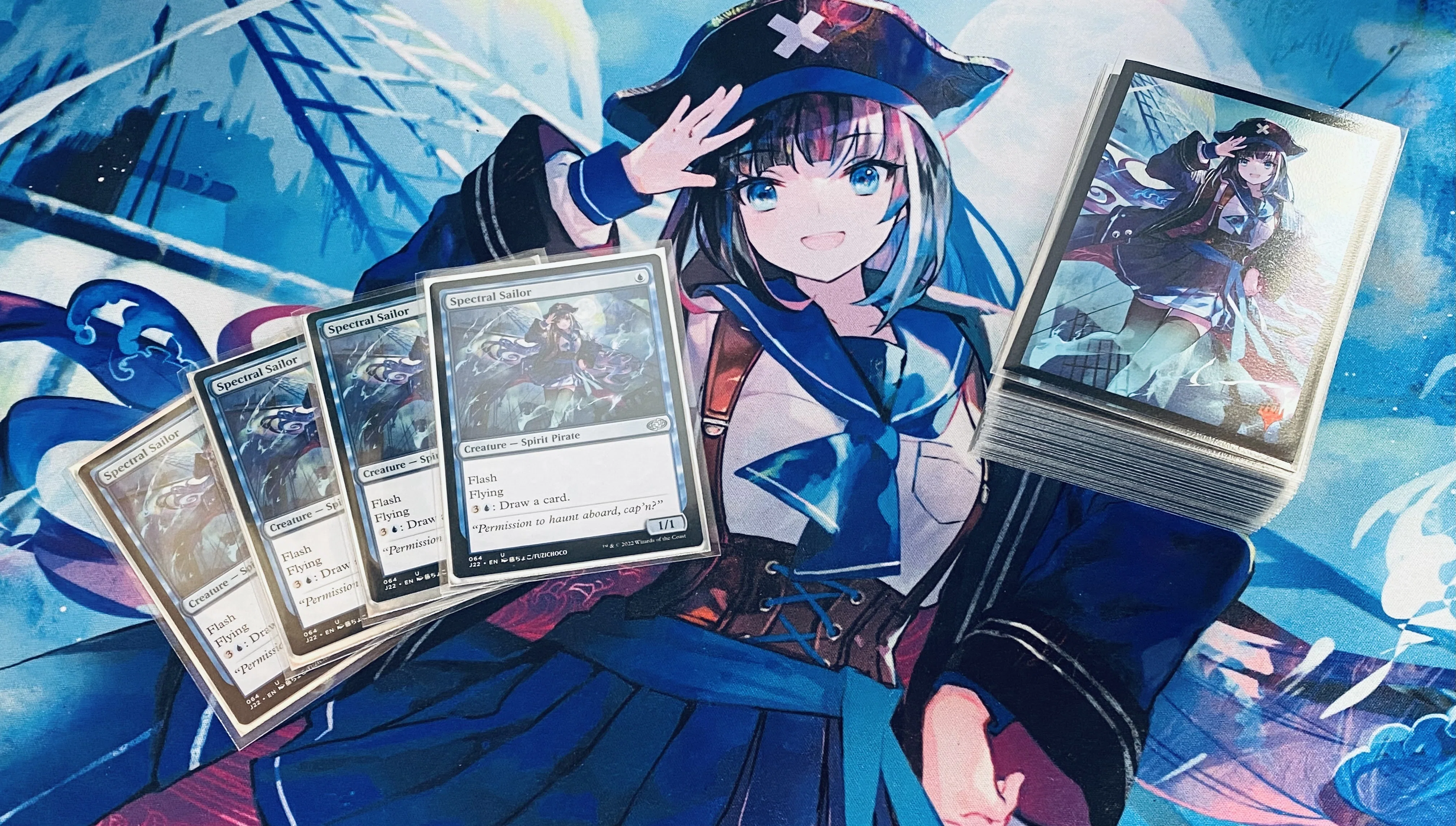 Plus1】デッキ紹介『Flying Pirates』#MTG｜青猫あずき