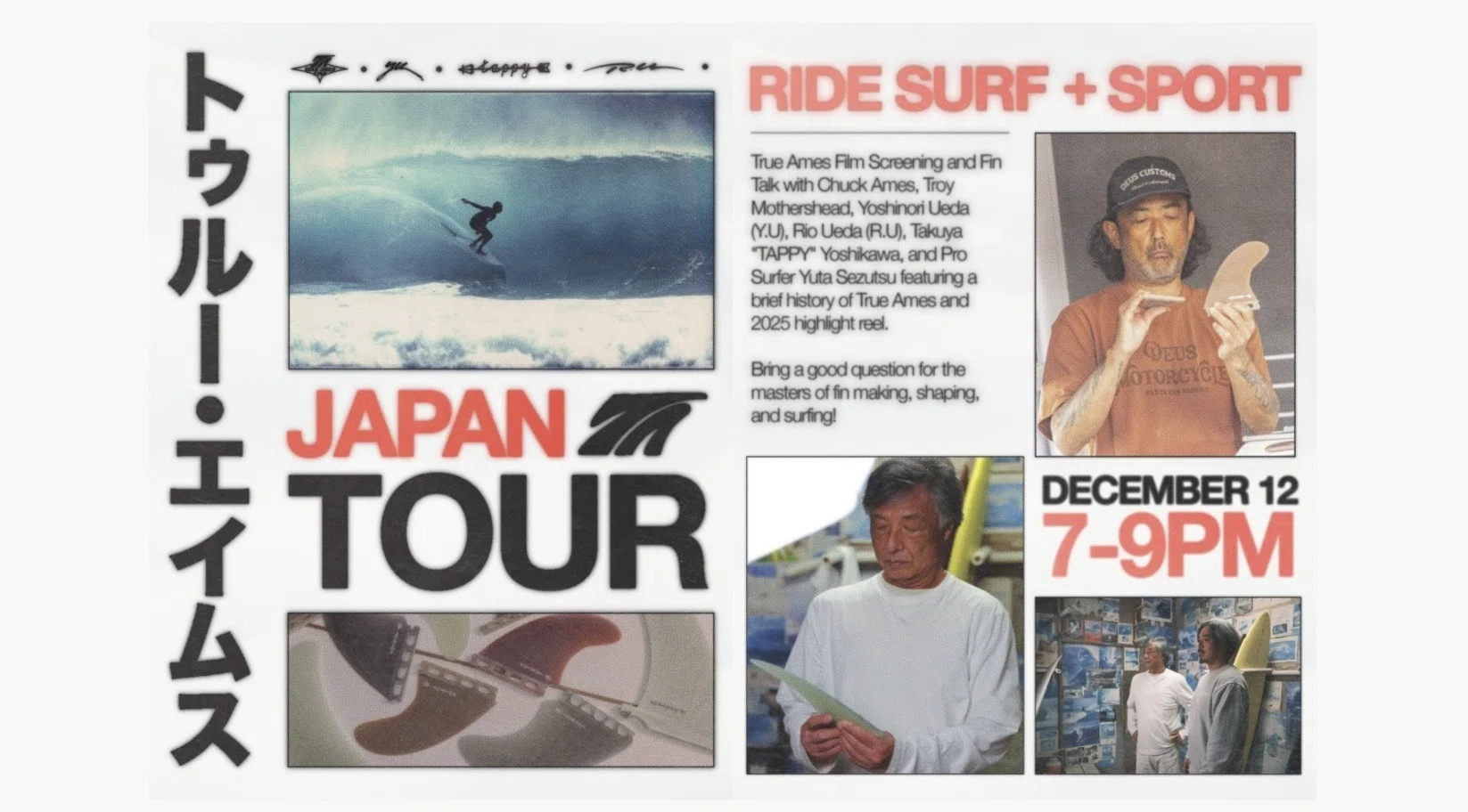 True Ames Trip To Japan｜RIDE SURF+SPORT
