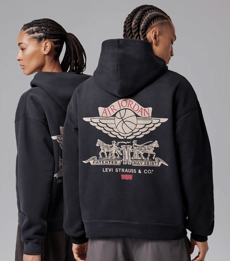 Levi's® x Jordan パーカー Nike Jordan x Levi's Full Zip Hoodie Black メンズ - SS26 - JP