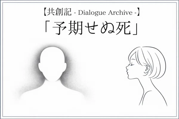 【共創記 - Dialogue Archive -】「予期せぬ死」