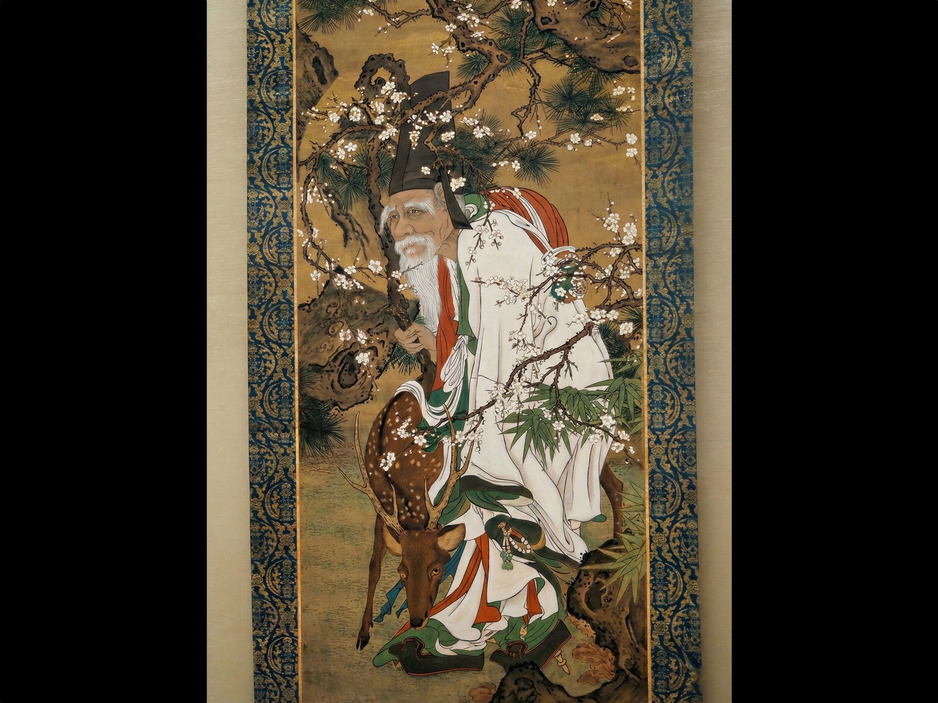 カラフルな雪舟画を見て「本当に雪舟なの？」と、驚いたお話@東博《梅