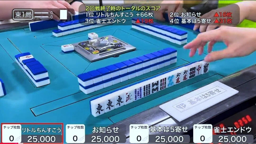 ファイナルリーグで予選落ちした特殊麻雀好きイジョドクが、次期