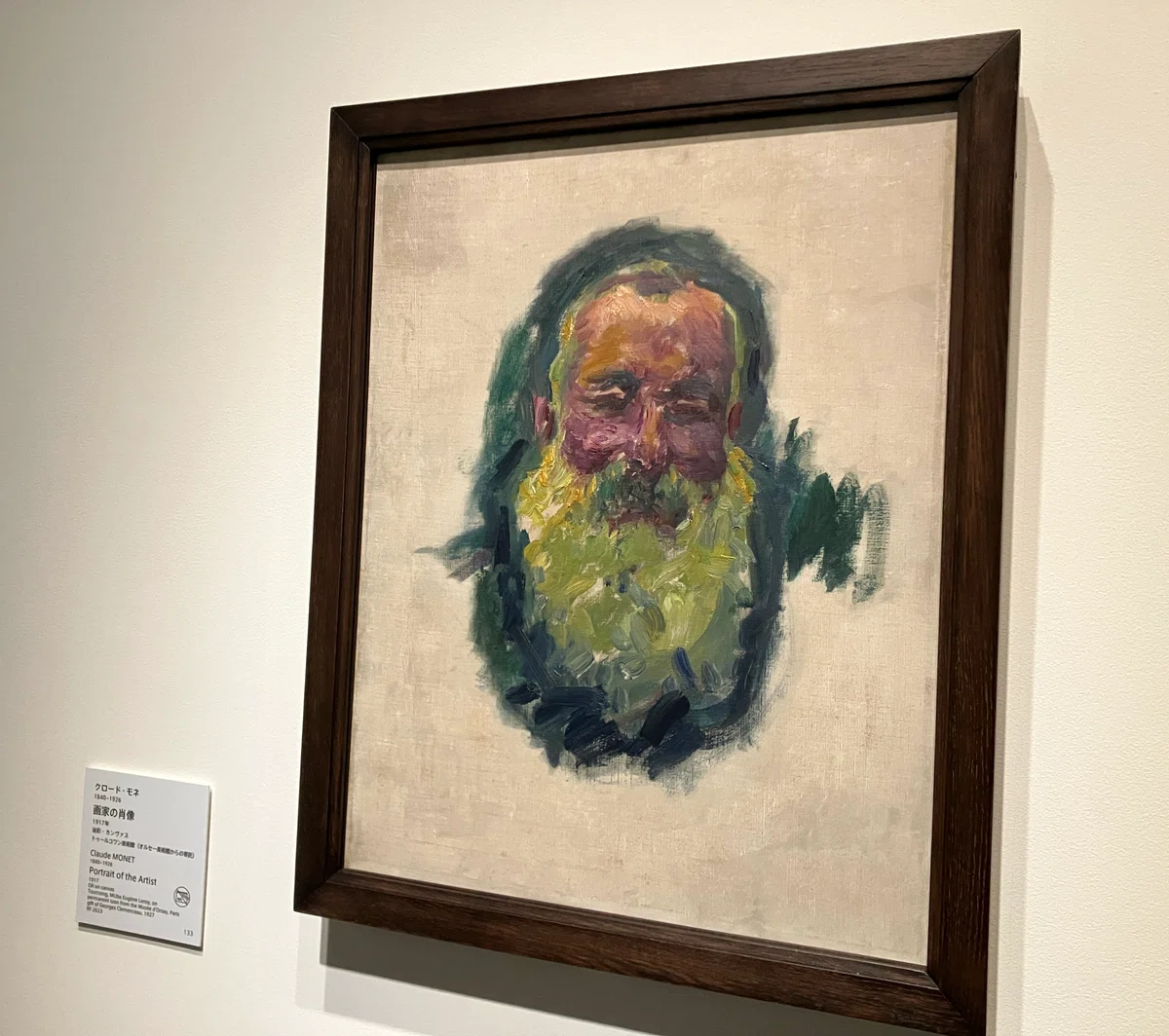 ミーハー目線のモネ展レポート【モネ没後100年 クロード・モネ ー風景への問いかけ】|曇天