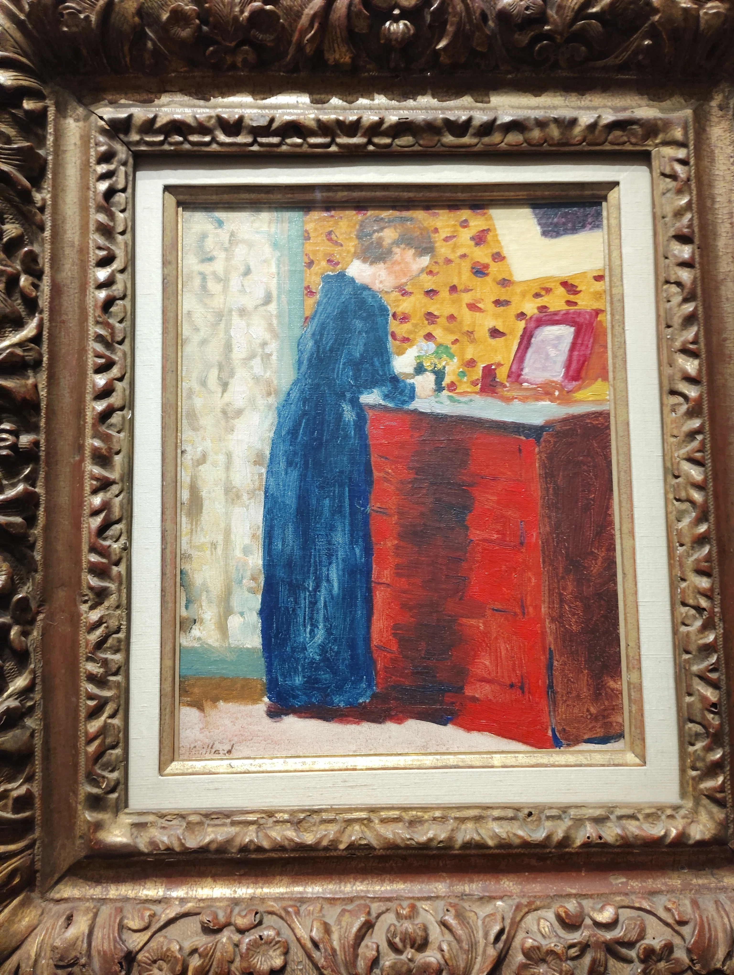 今回、オルセー美術館で再確認したかったのは、Edouard Vuillard