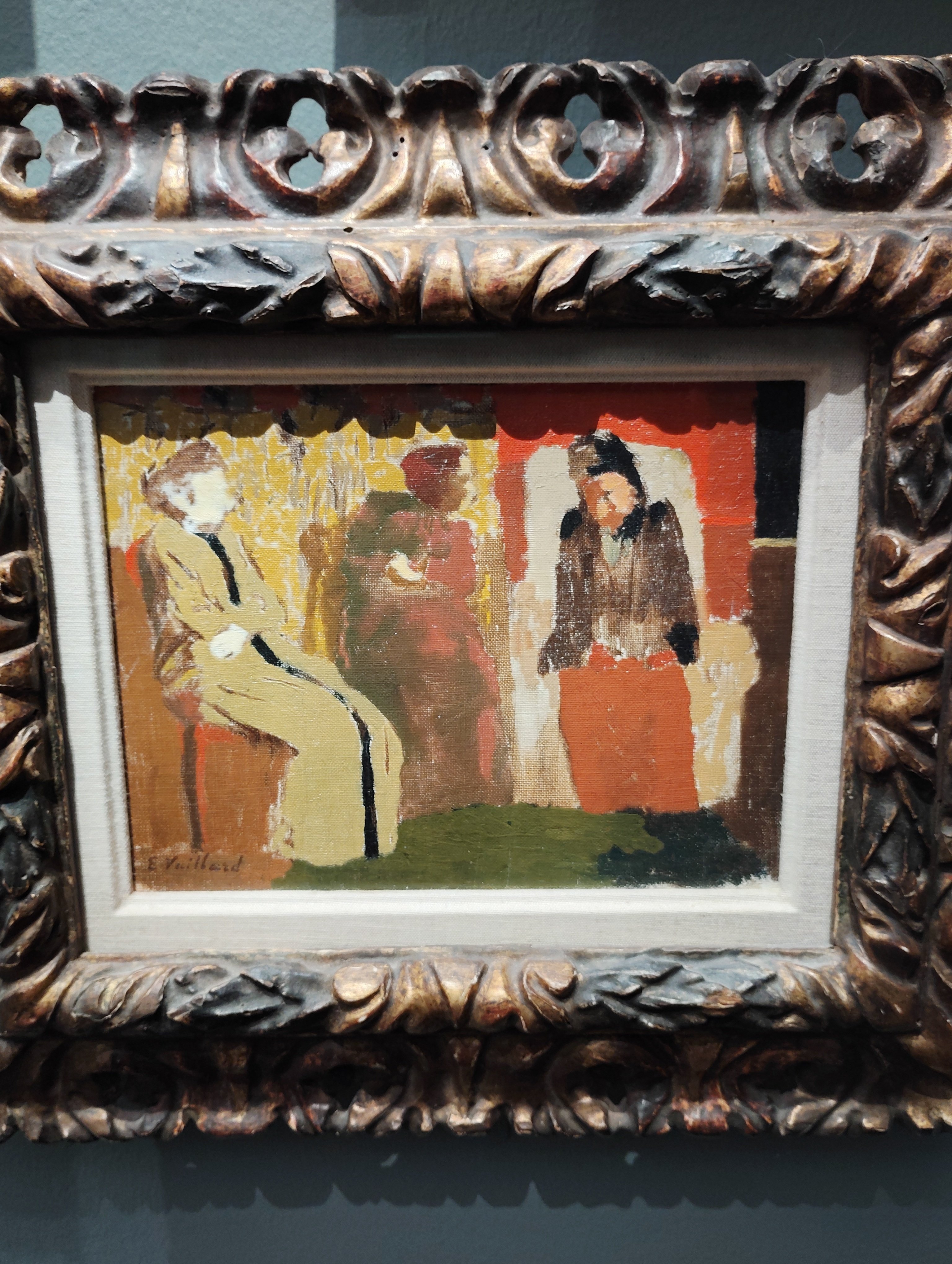 今回、オルセー美術館で再確認したかったのは、Edouard Vuillard