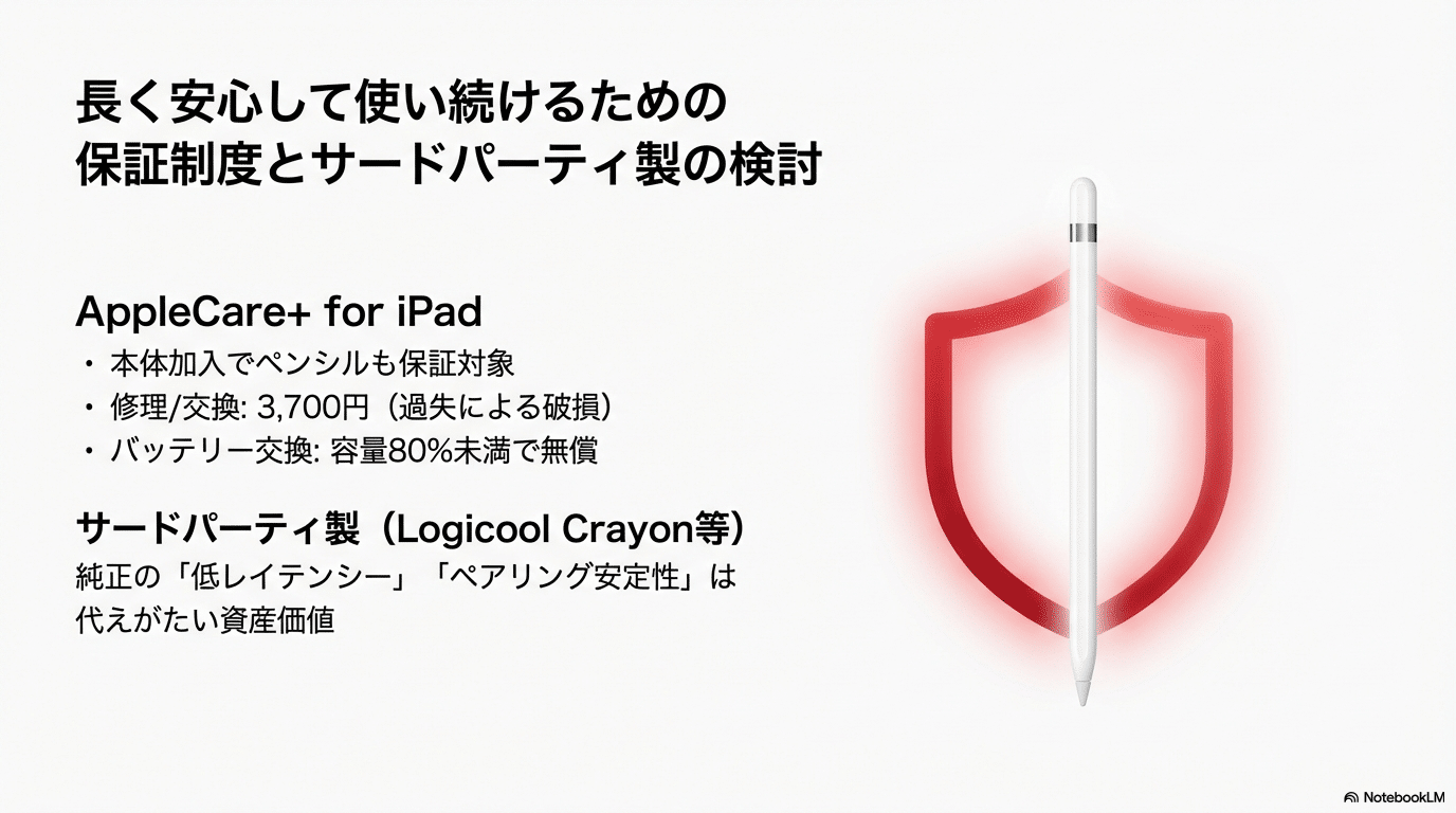 Apple Pencilの比較で迷わないための完全ガイド！iPad対応表から機能の