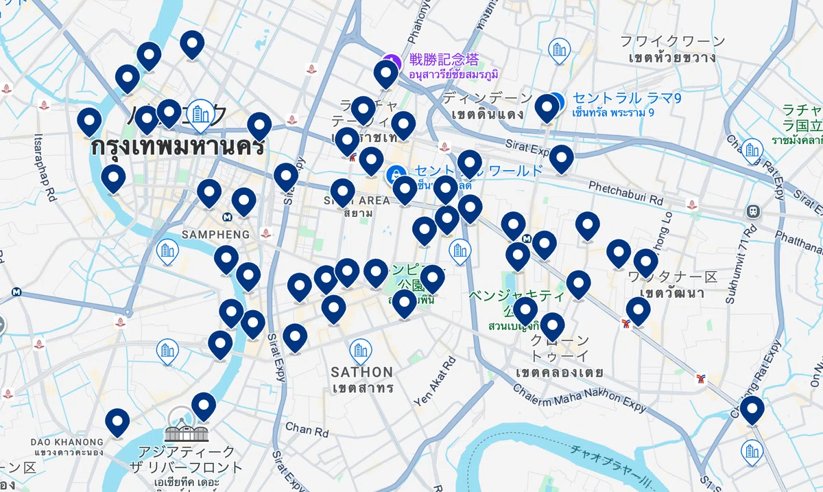 バンコク ホテル おすすめ エリア