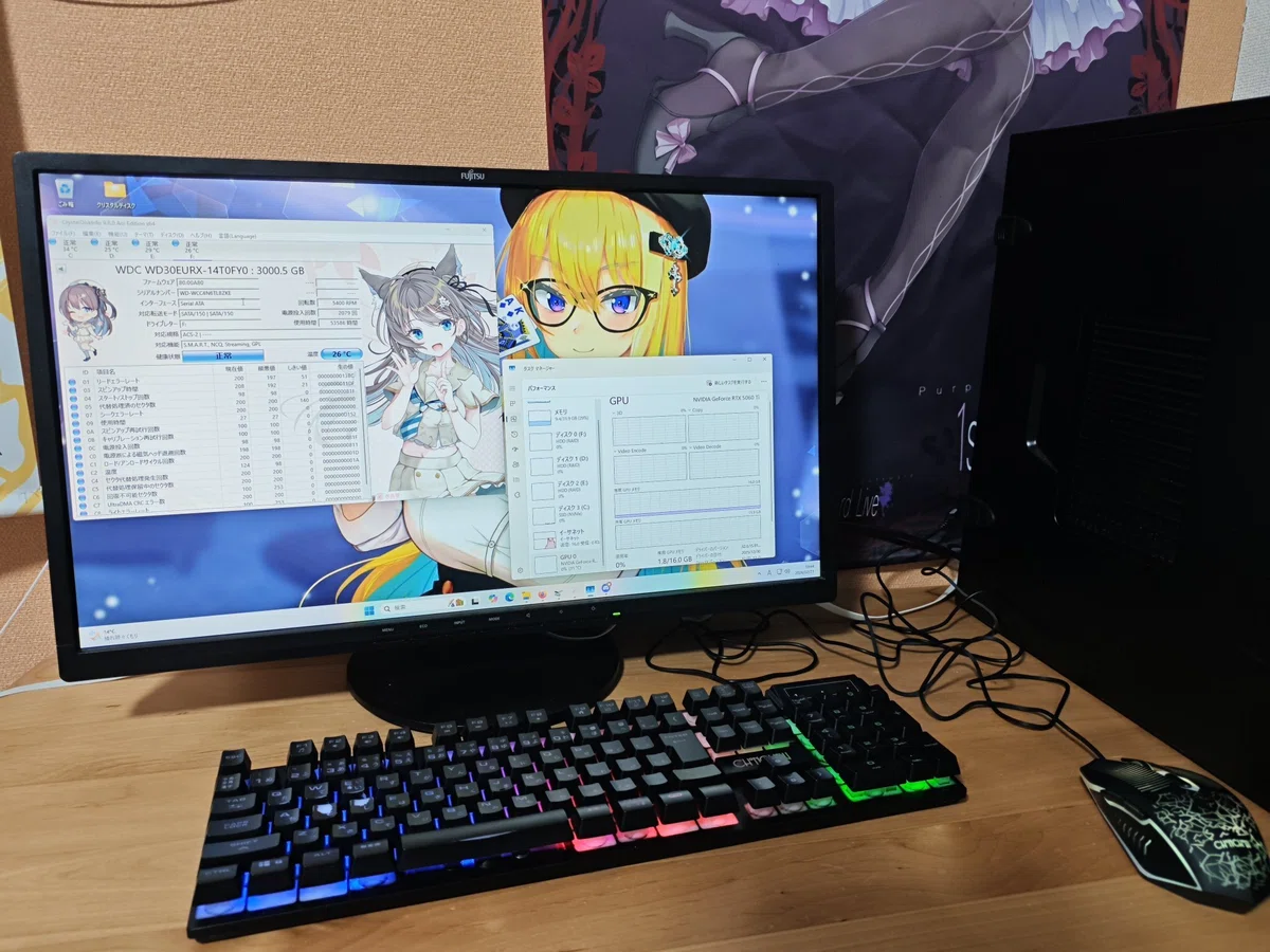 大当たりジャンクPCを解析用に組み替えた話｜八葉そるち