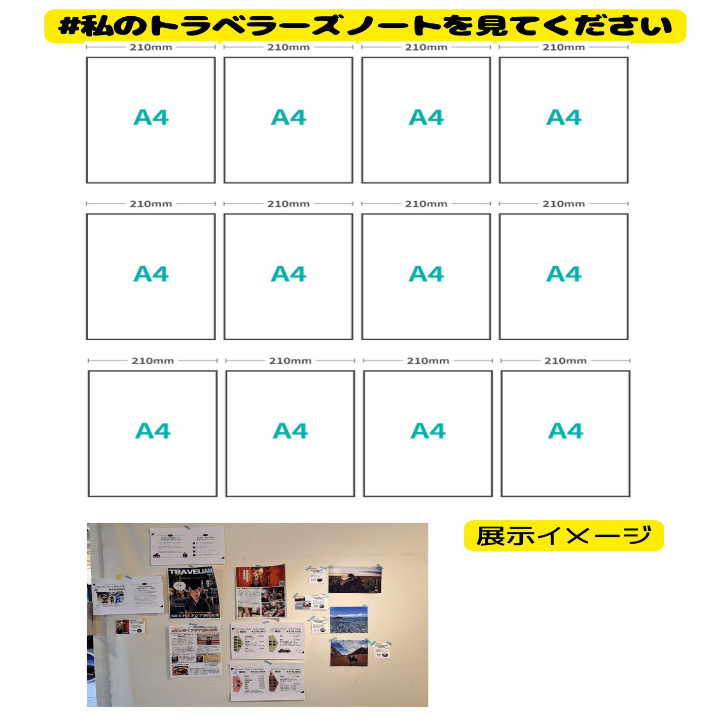 4/4・4/5開催】#私のトラベラーズノートを見てください 展 ＆ 東京オフ