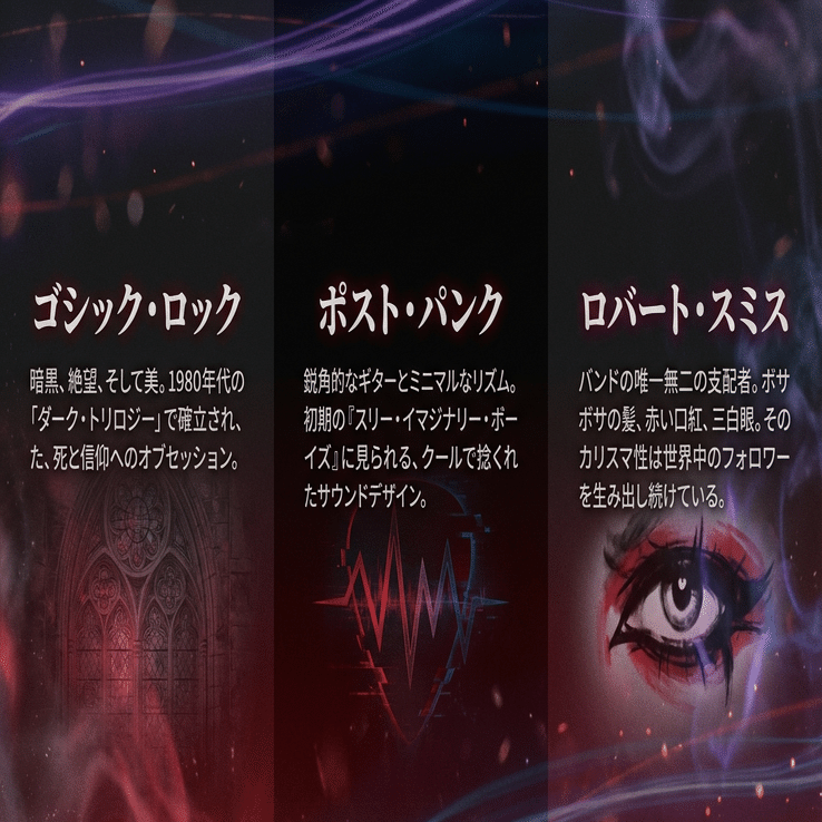 カルトスターからグラミー覇者へ：ザ・キュアーにまつわる驚きの真実と