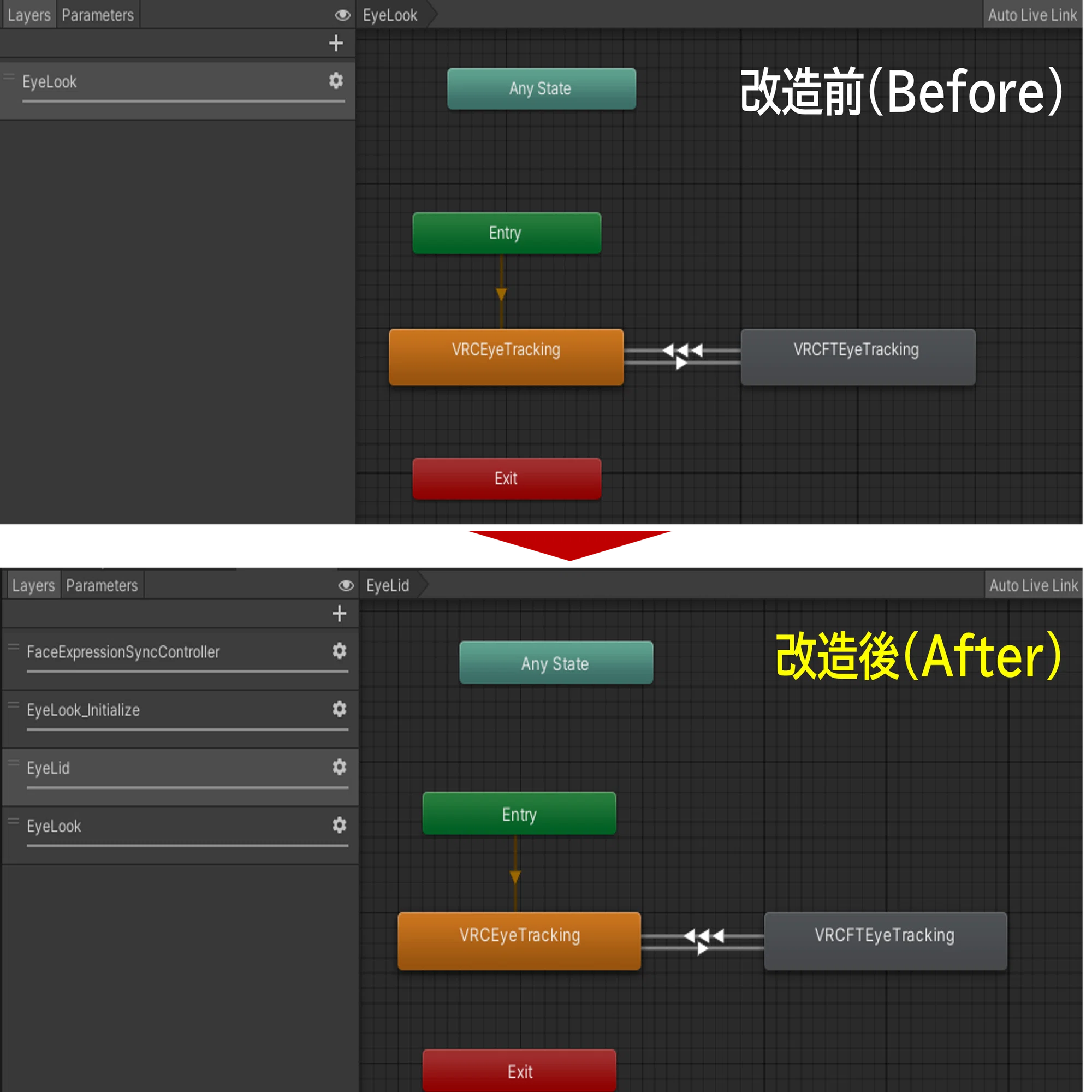 Bigscreen Beyond 2eのアイトラッキングをアバターに実装してみた 
