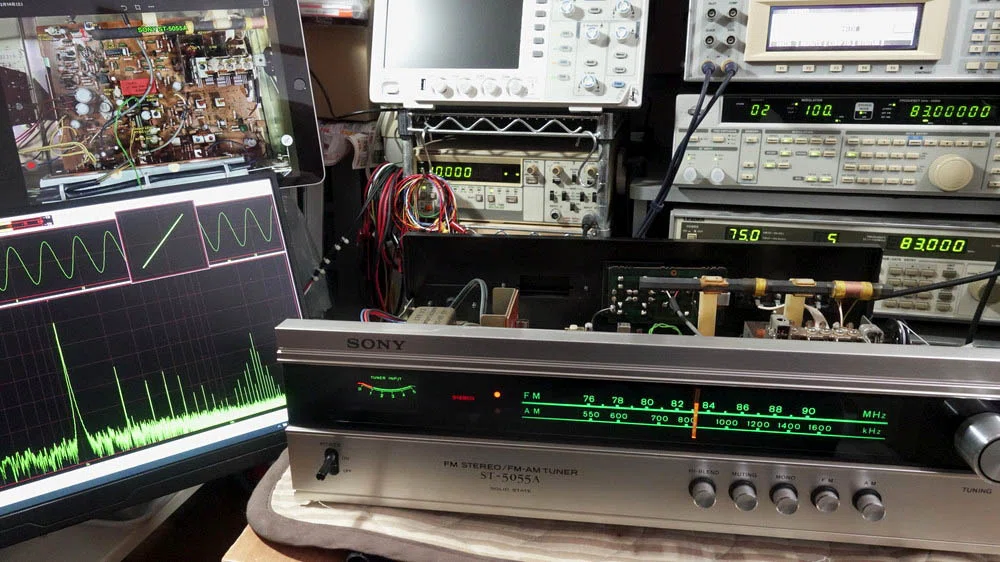 SONY ST-5055A 修理調整記録｜BLUESS Laboratory