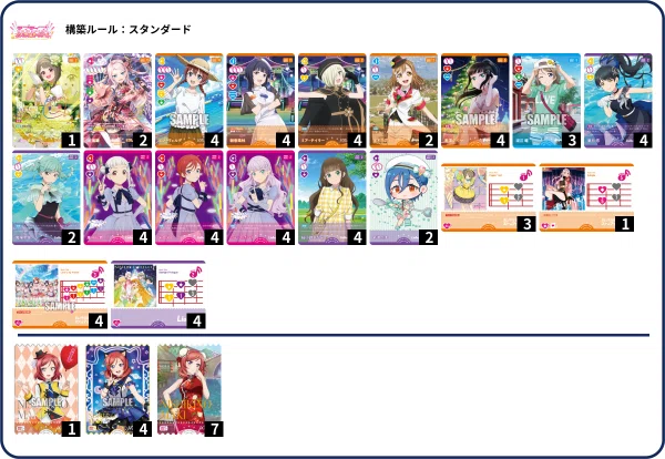 4.5弾・トリオ大会】備忘録/青紫虹ヶ咲†R3BIRTH†について｜さーな