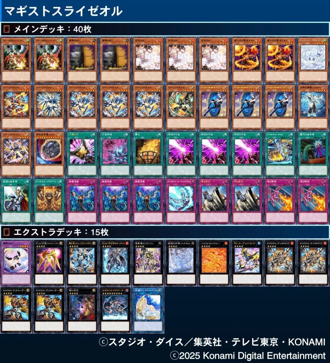遊戯王OCG リシドデッキ 原石型 前期リミットver 遊戯王MD】三周年で始めた初心者が一年でマスター1安定するようになっ